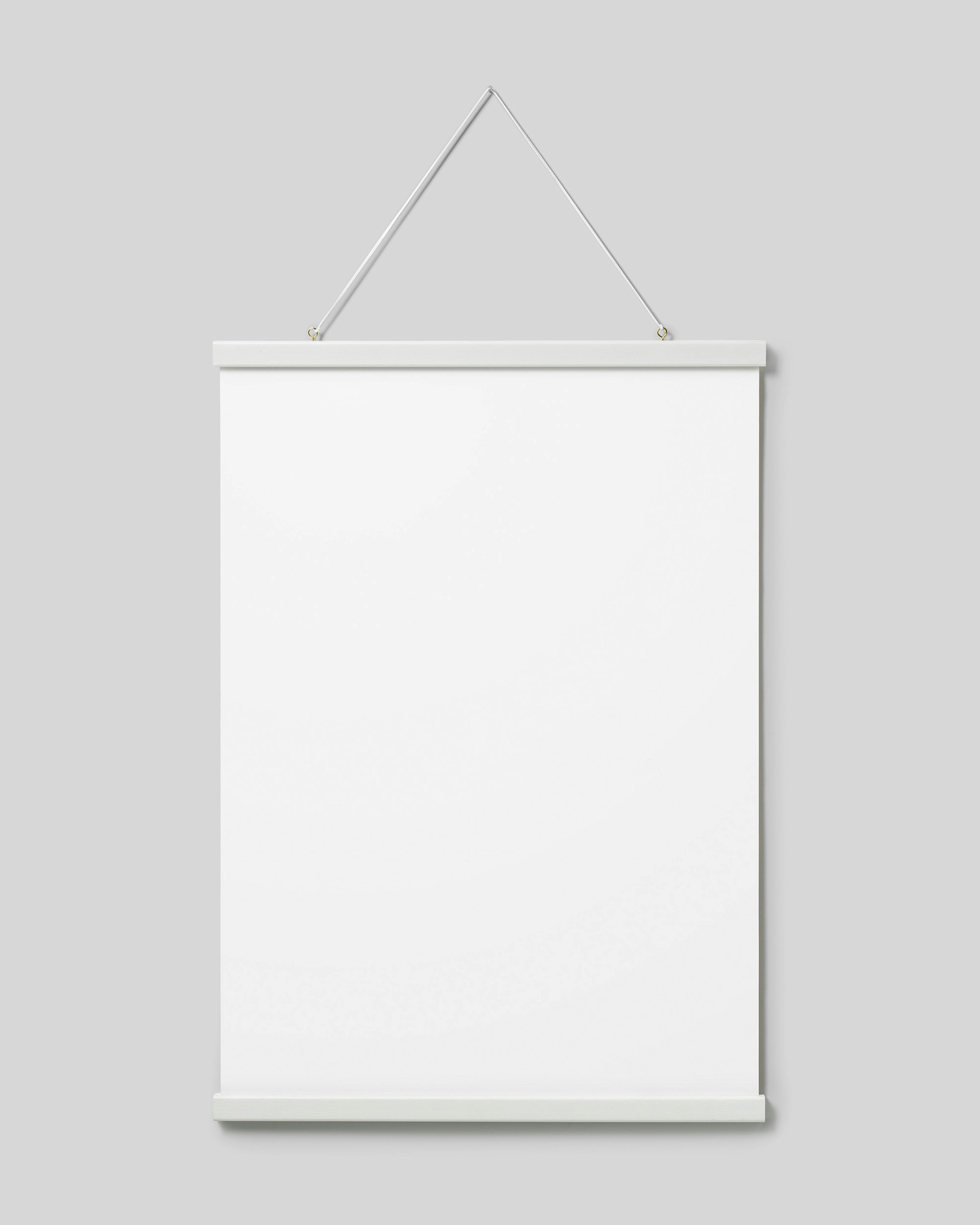 Poster hanger white 0