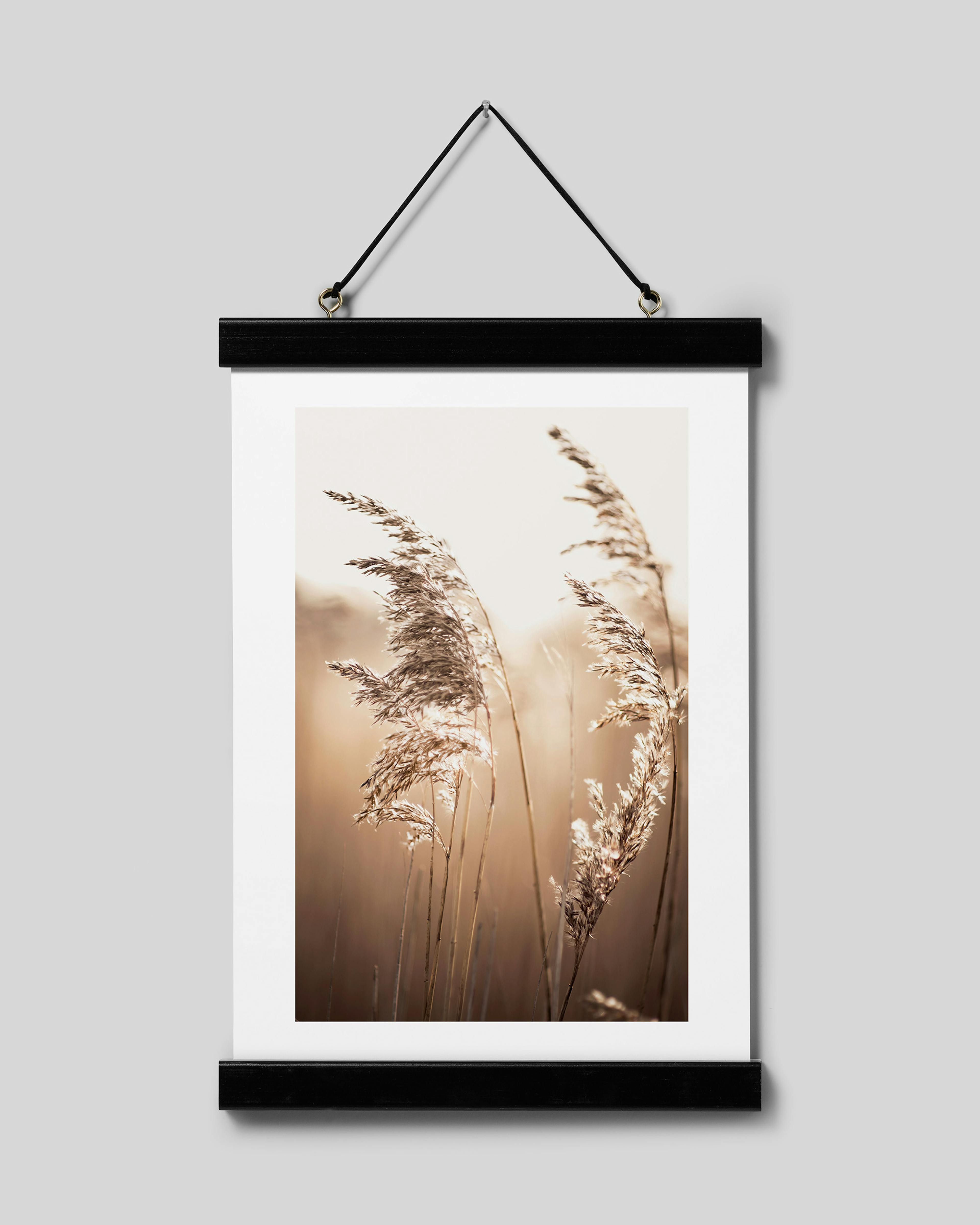 Posterleiste Schwarz 22 cm, Magnetbefestigung thumbnail