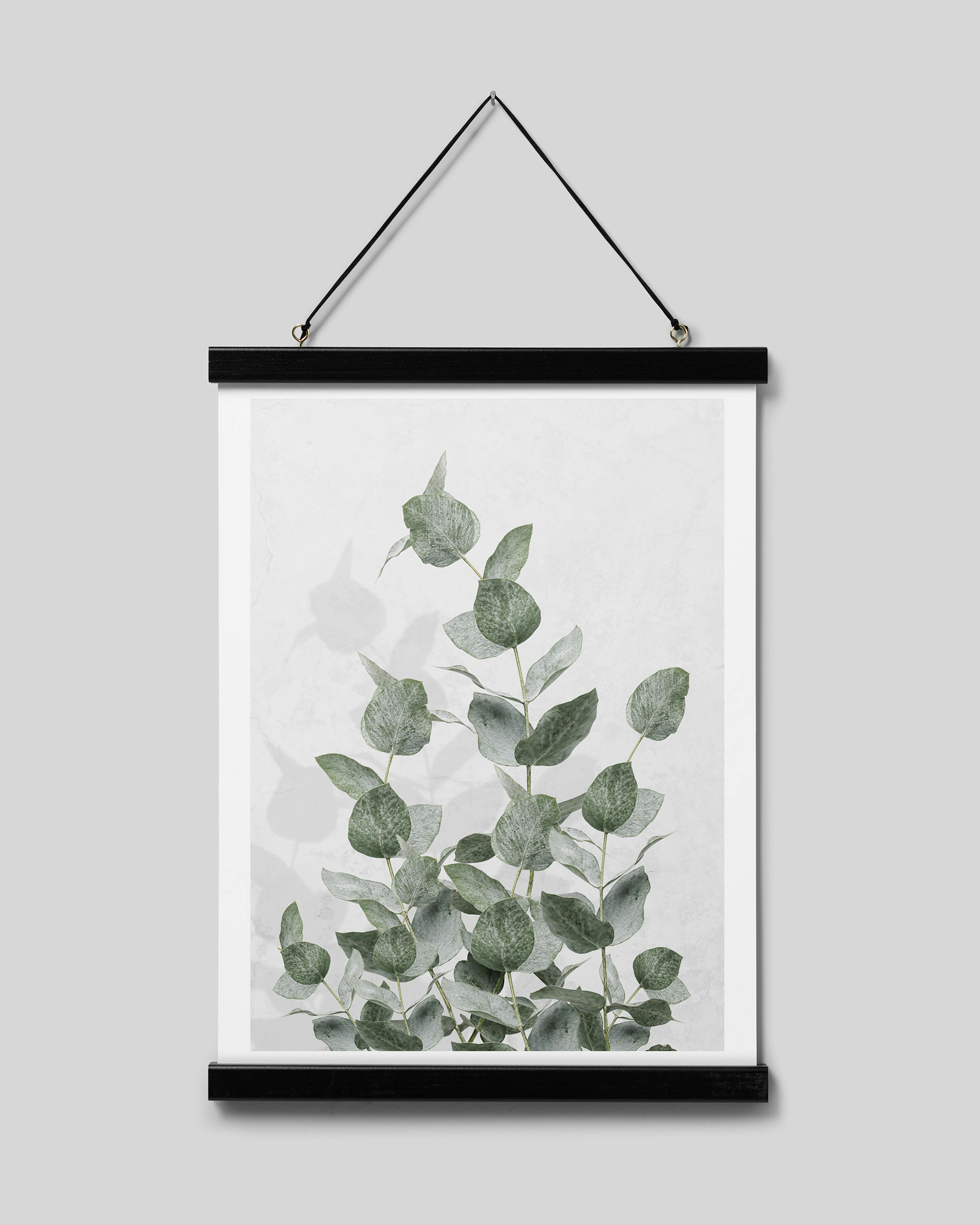Poster hanger black 31 cm, magnet fastener thumbnail