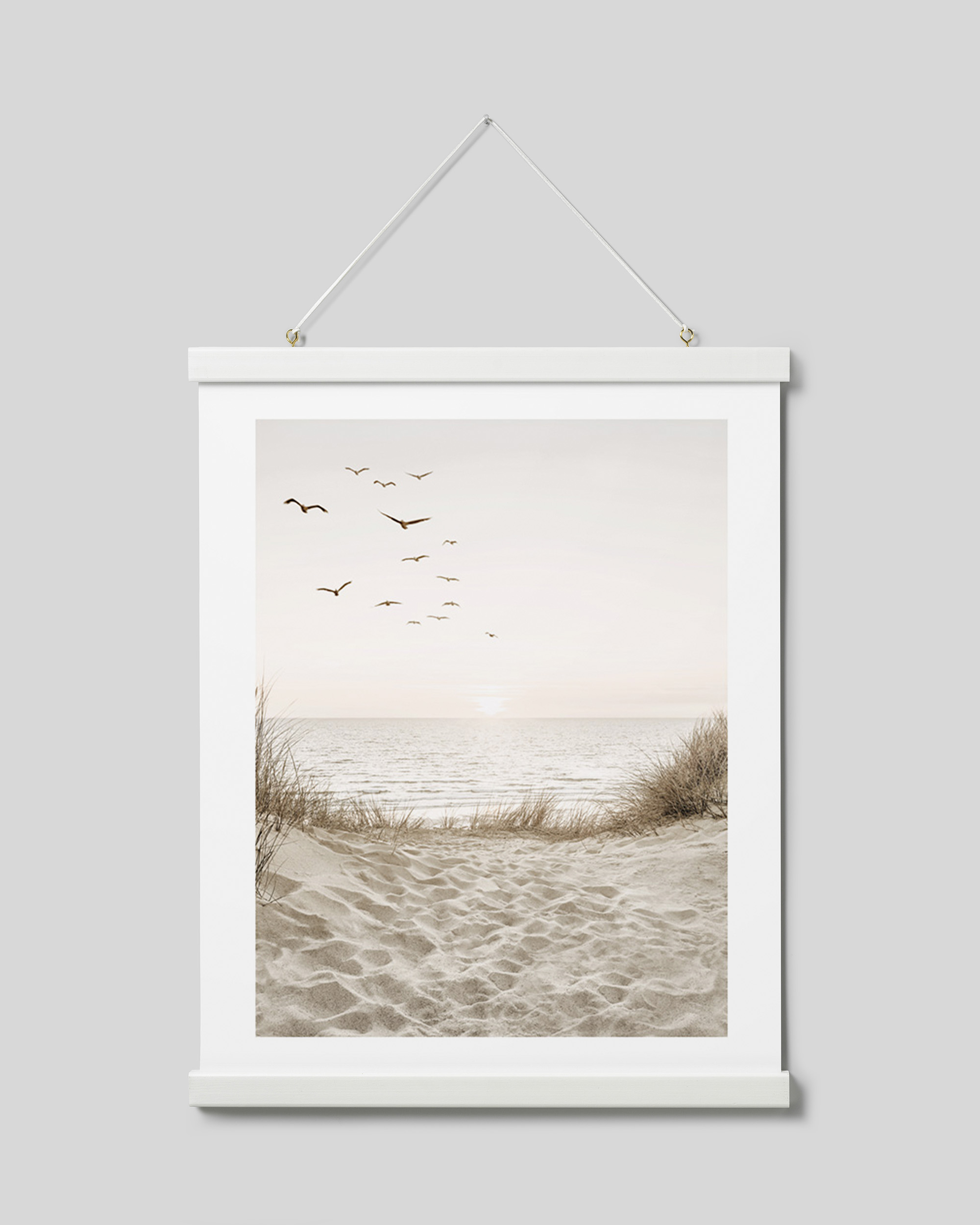 Poster hanger white 41 cm マグネット式 | Poster Store JP