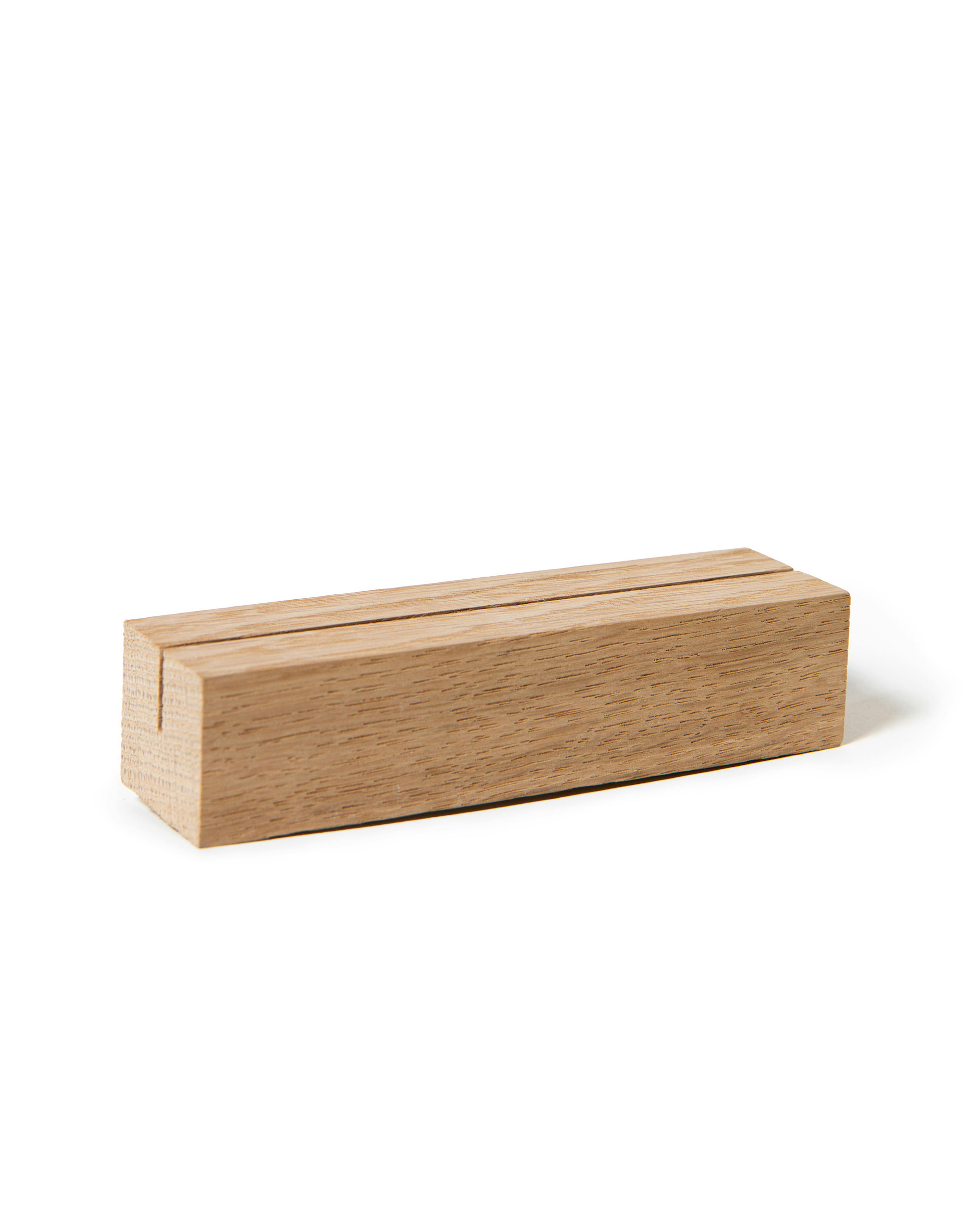 Poster Stand Oak Block 0
