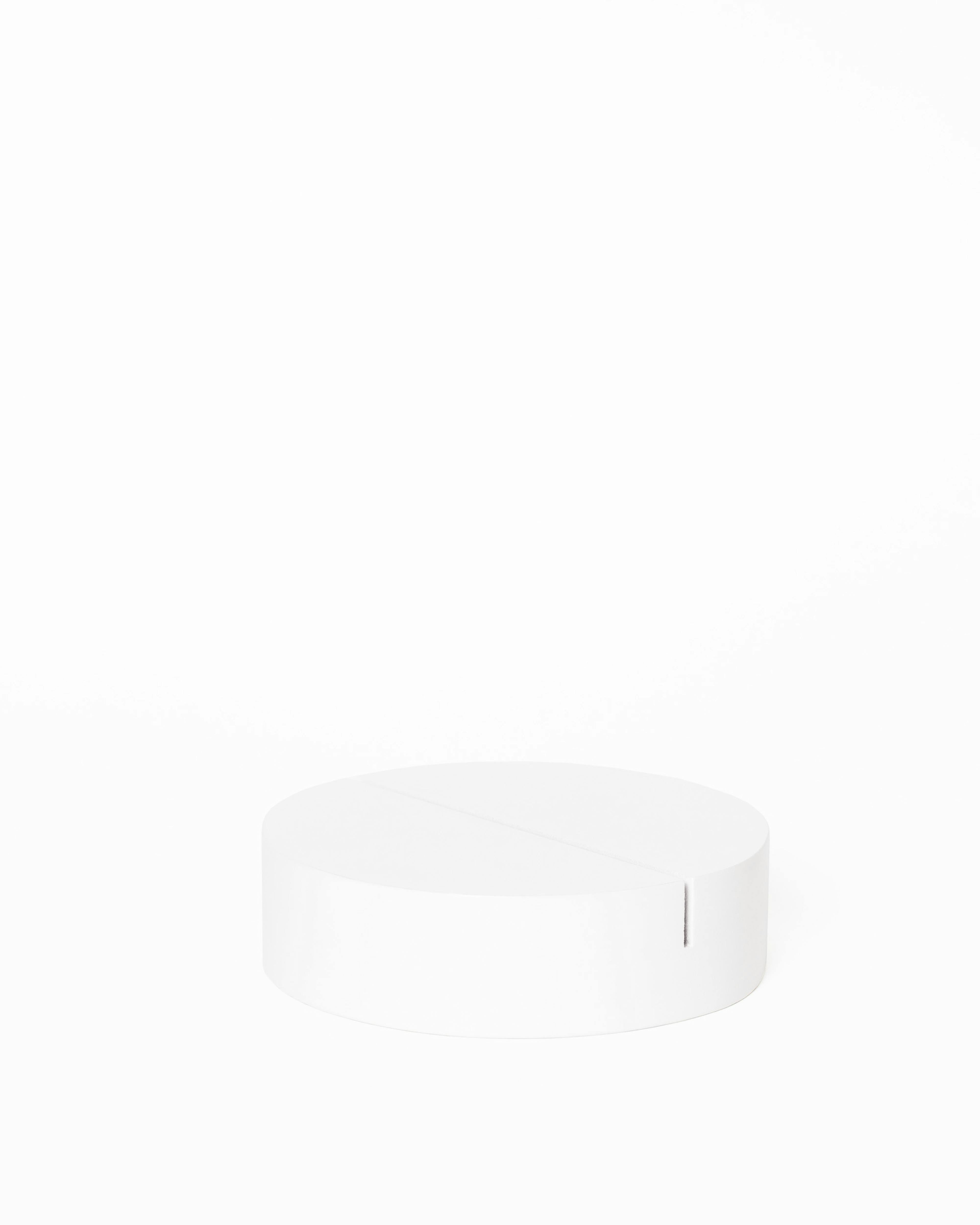 Poster Stand White Circular 0
