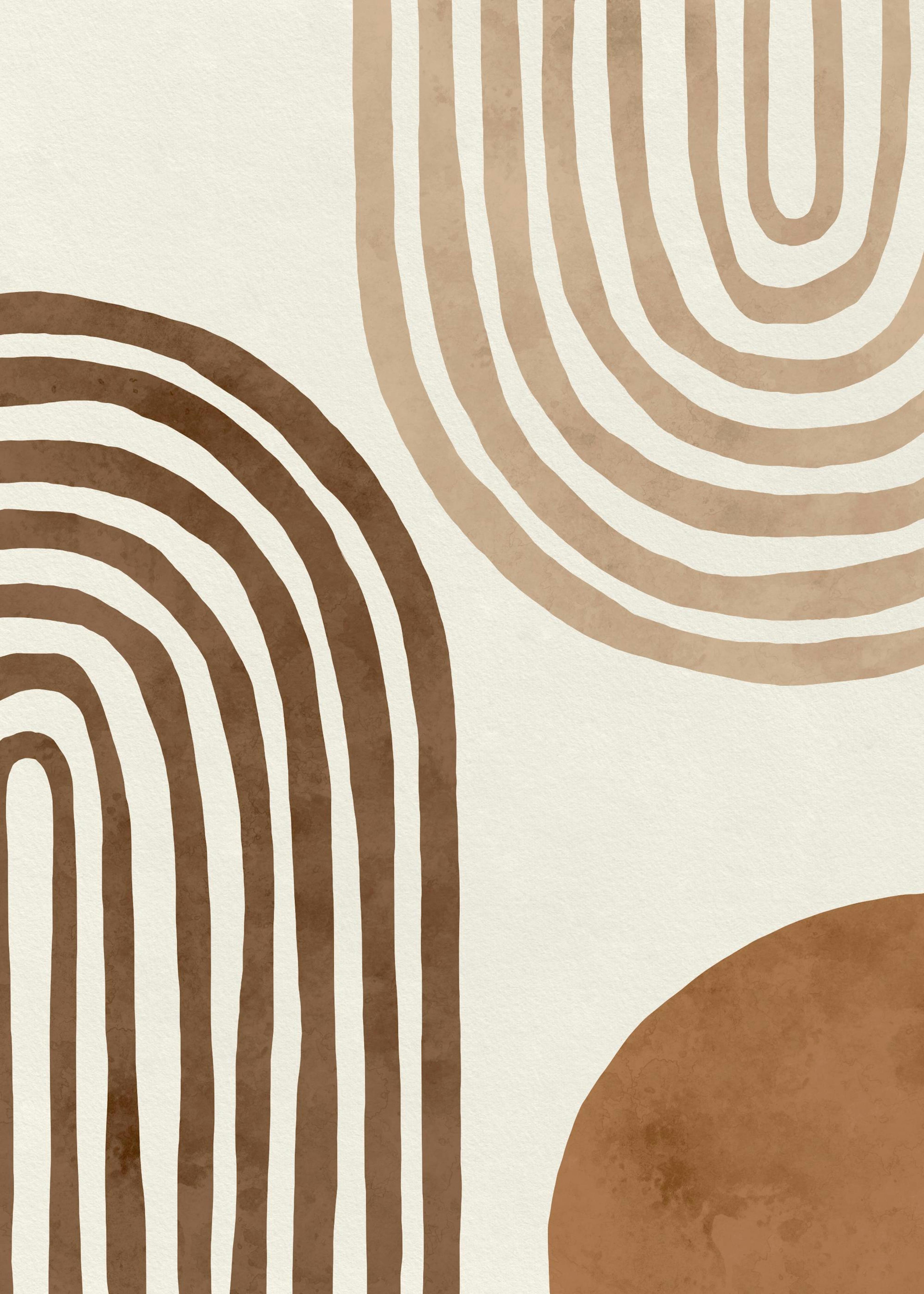 Arches brunes No2 Poster 0