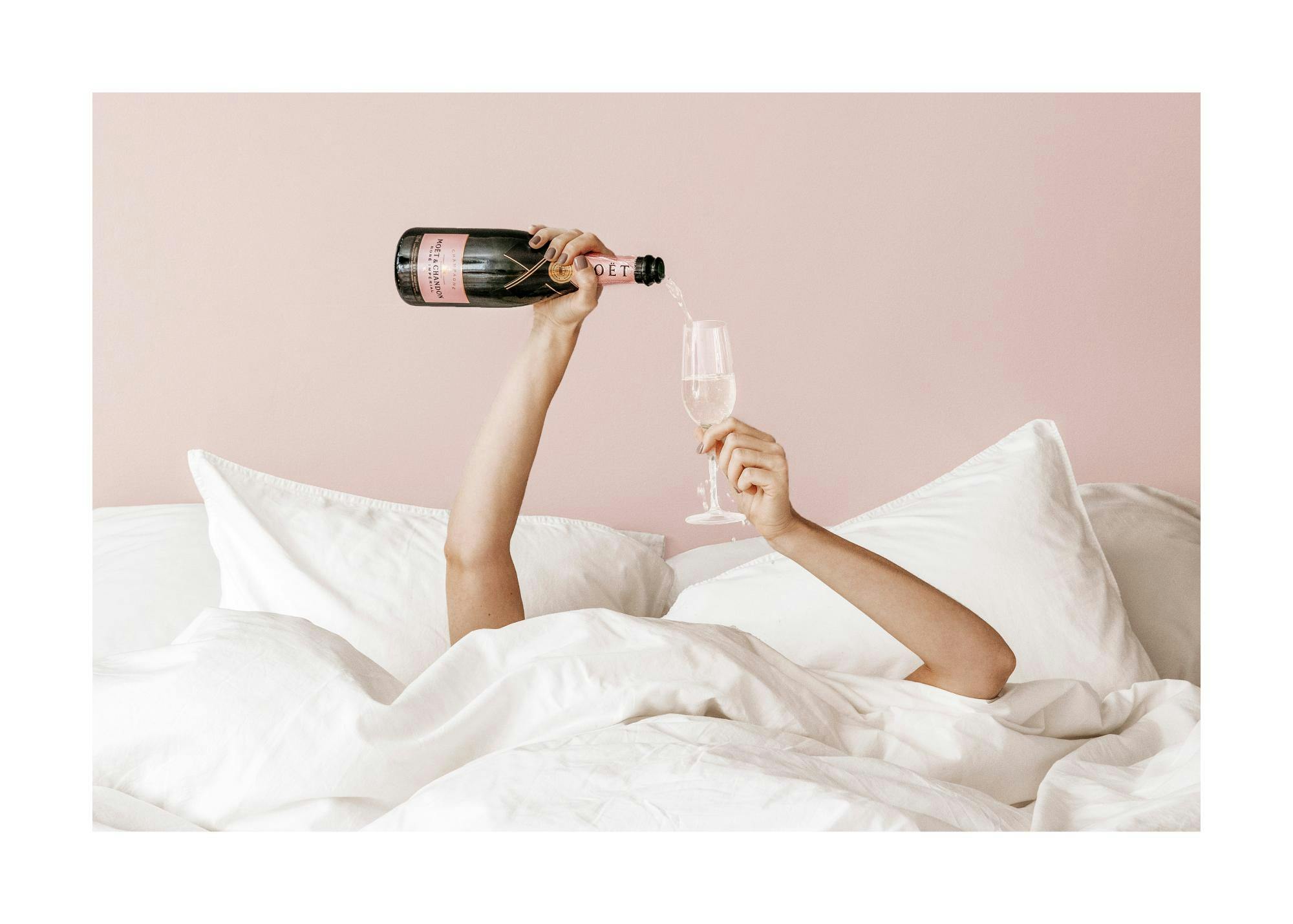 Champagne in Bed 0