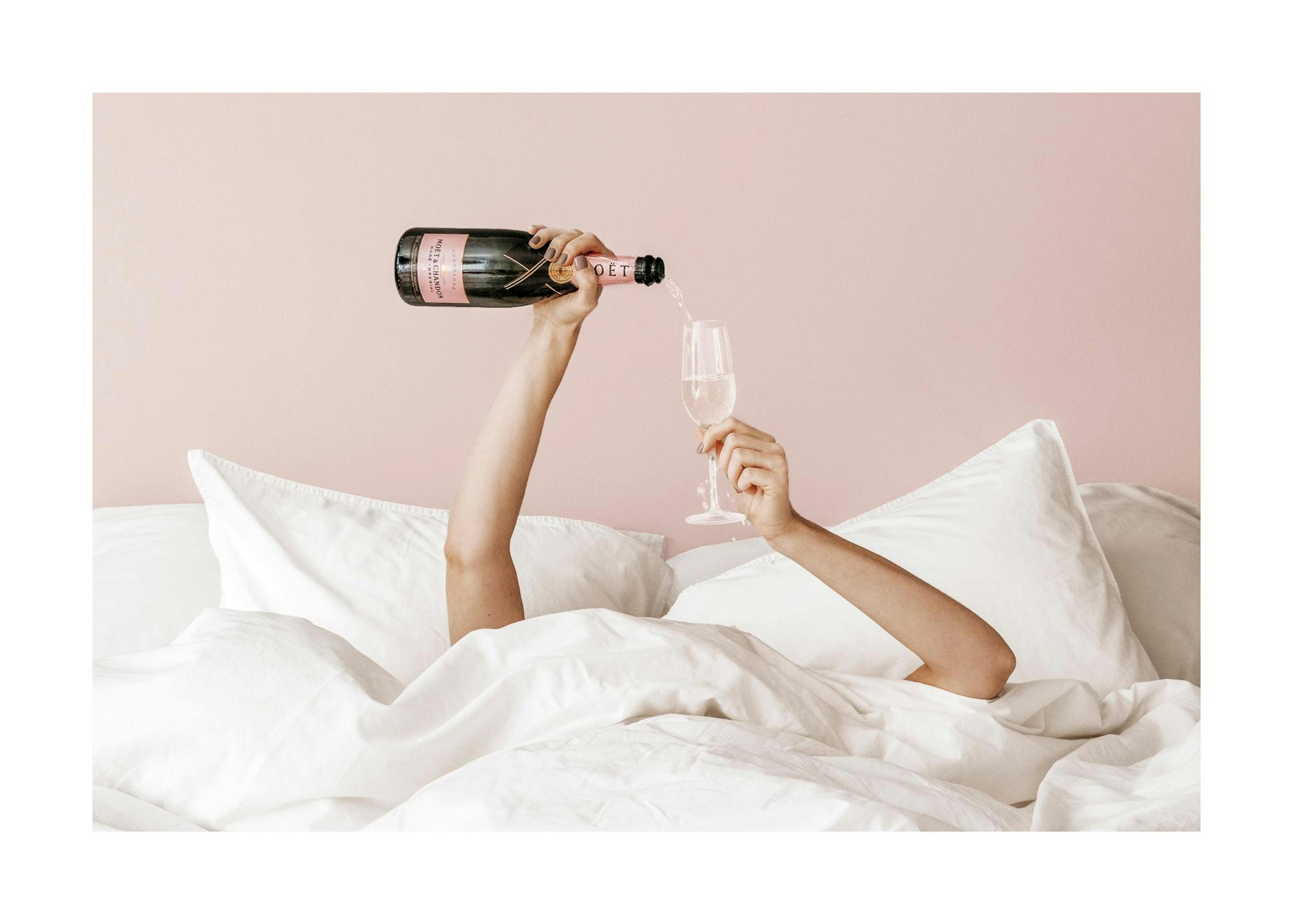 Champagne in Bed 0