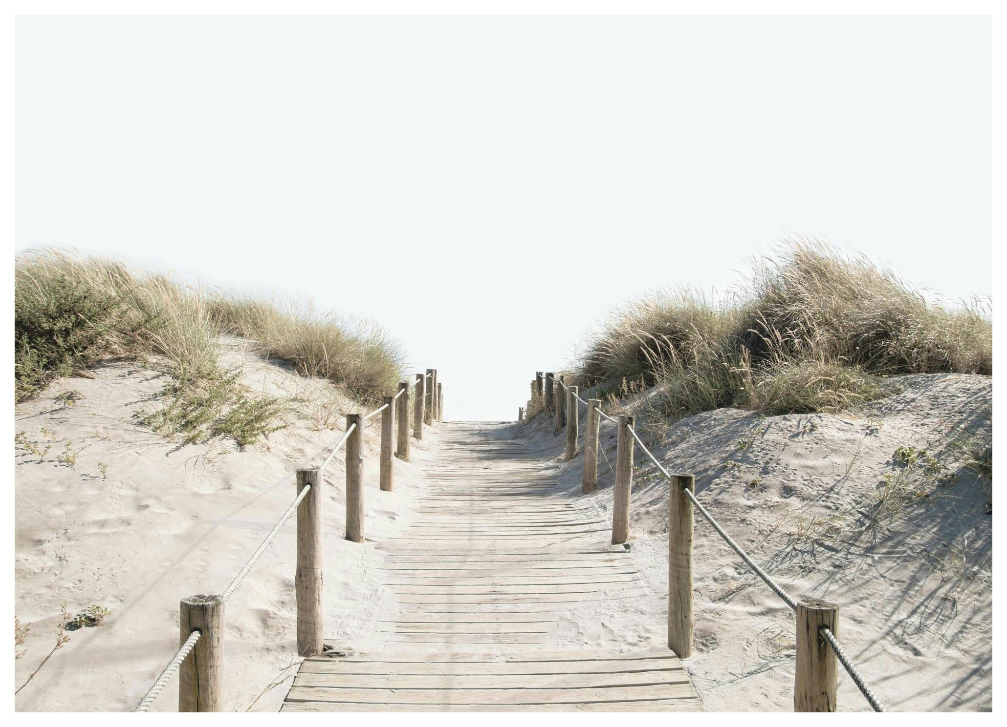 Op naar het Strand Poster (21x30 cm) - Poster Store