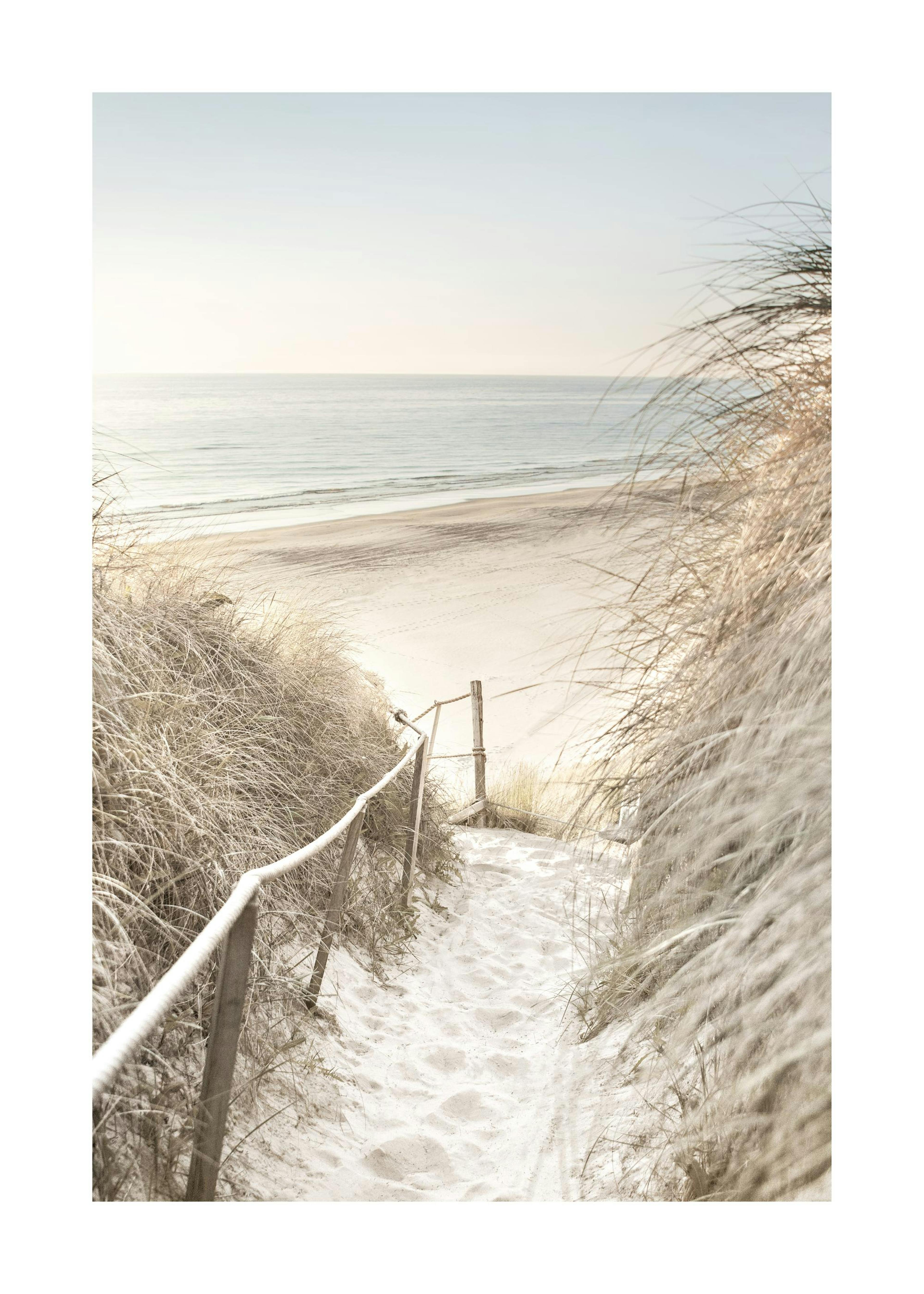 Weg zum Strand Poster 0