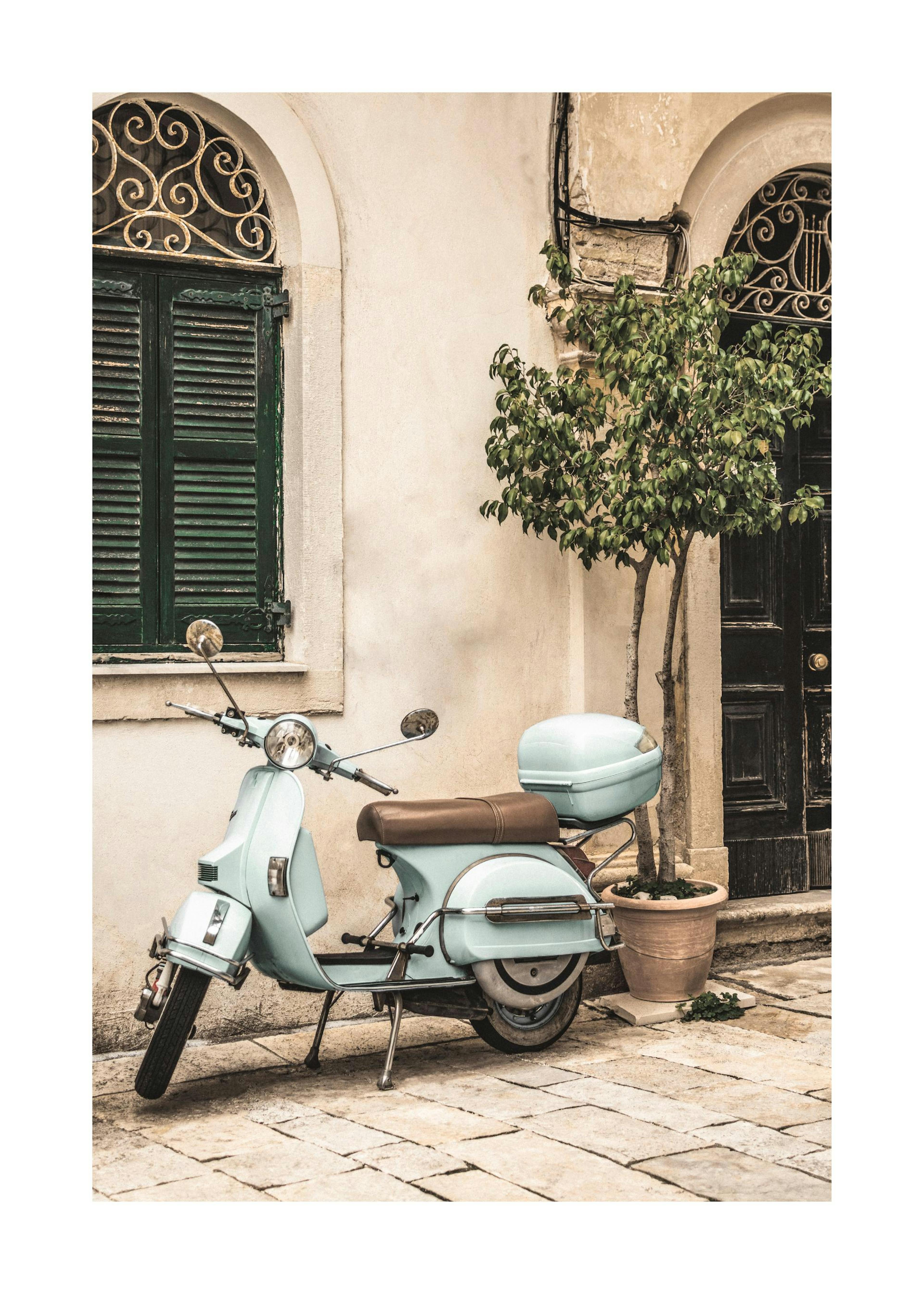 Italy Vespa Poster 0
