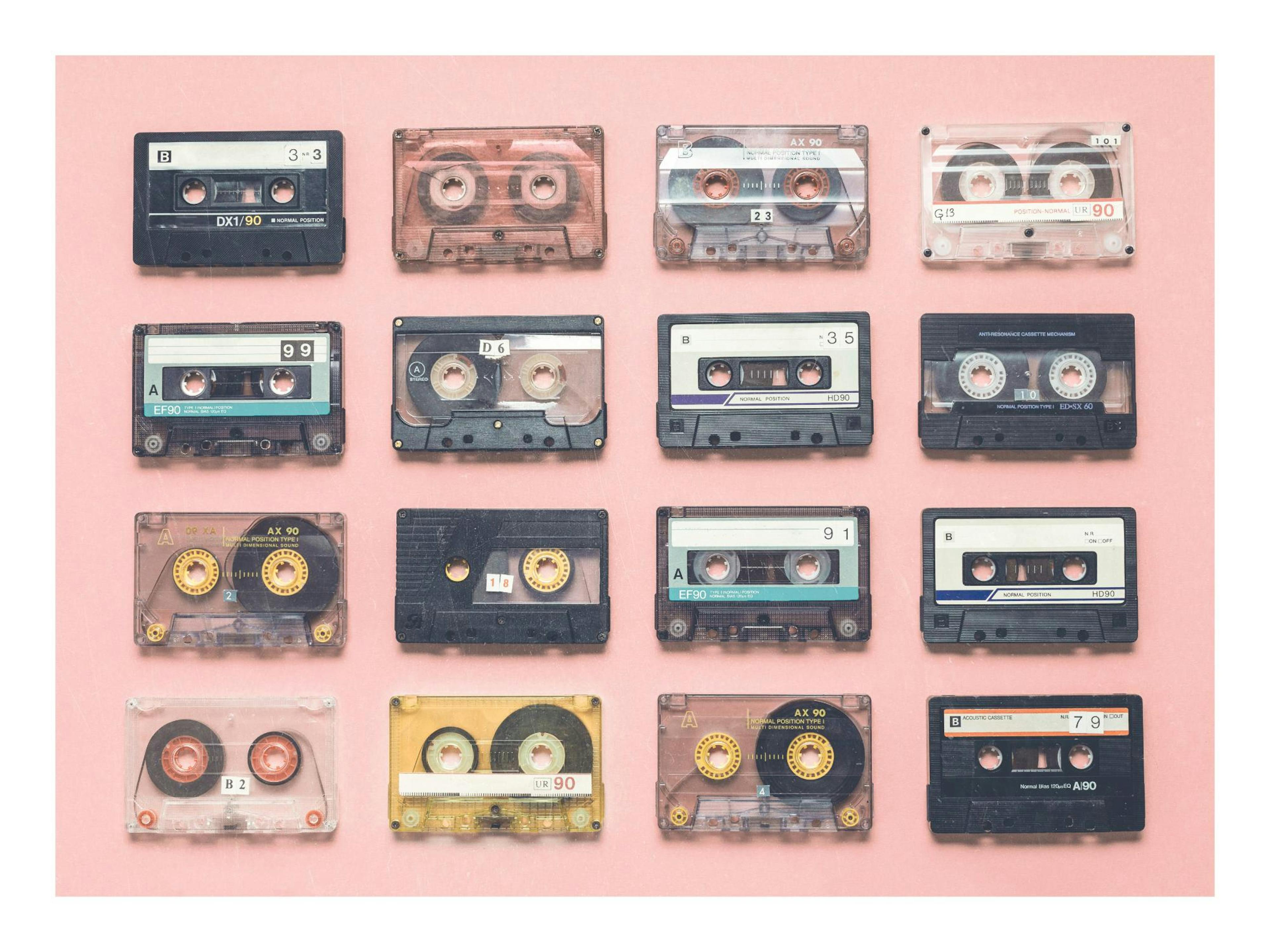Retro Mix Tapes Poster thumbnail