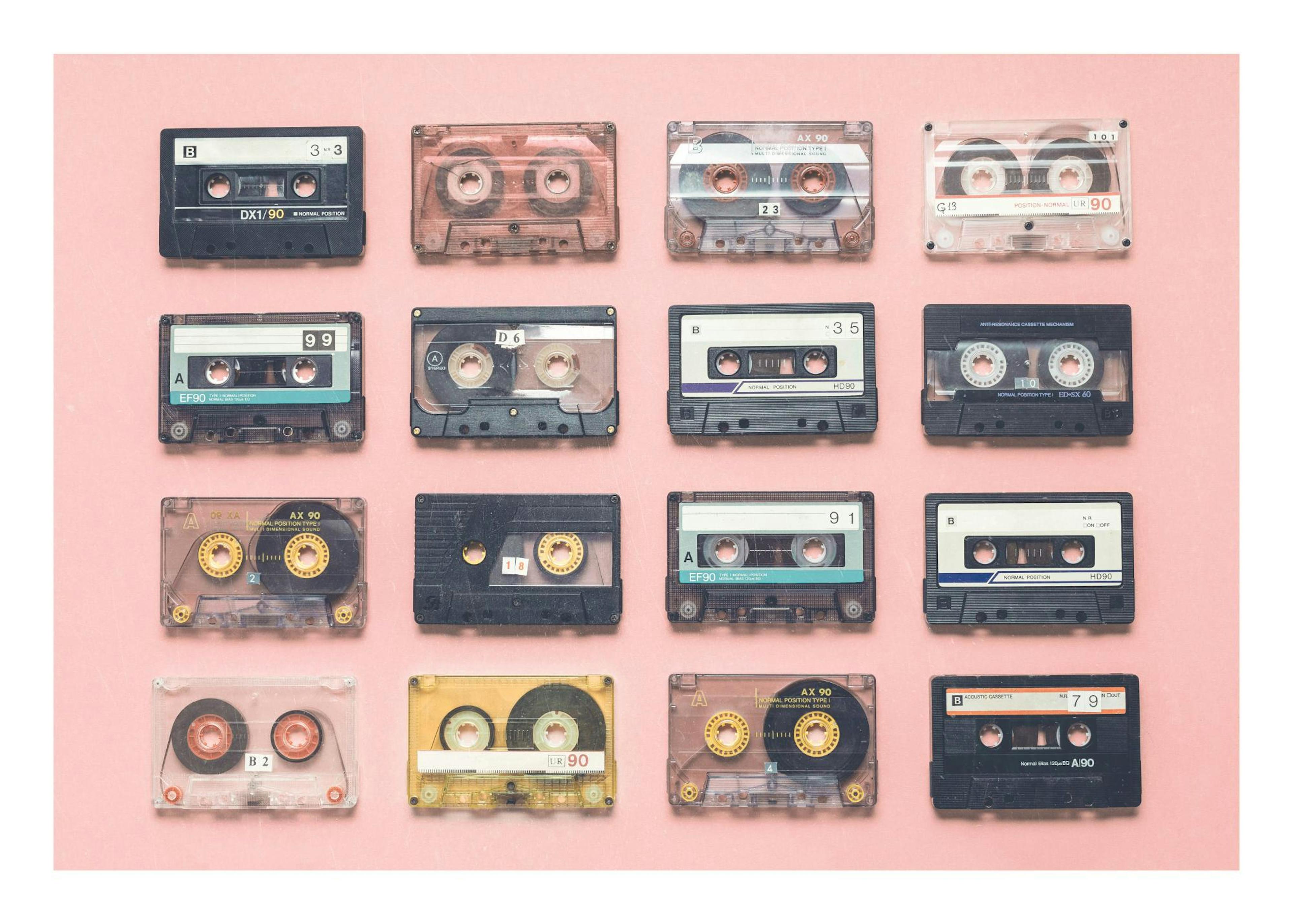 Póster Retro Mixes 0