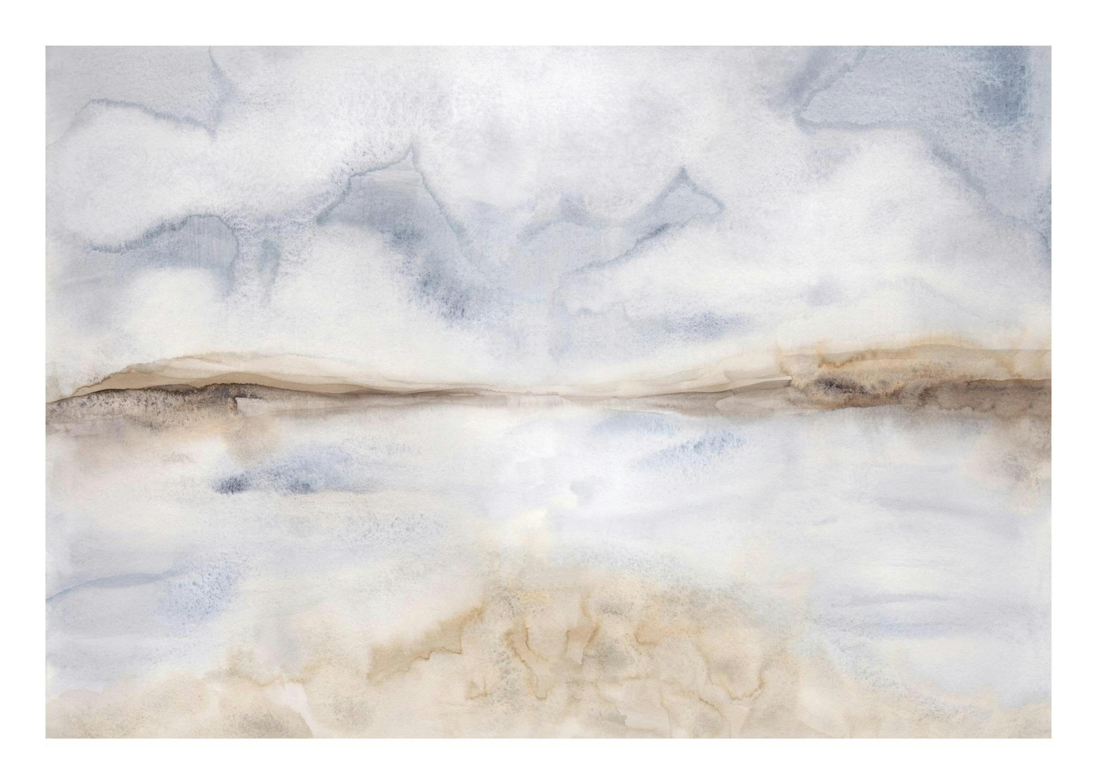 Blue Aquarelle No1 Poster 0