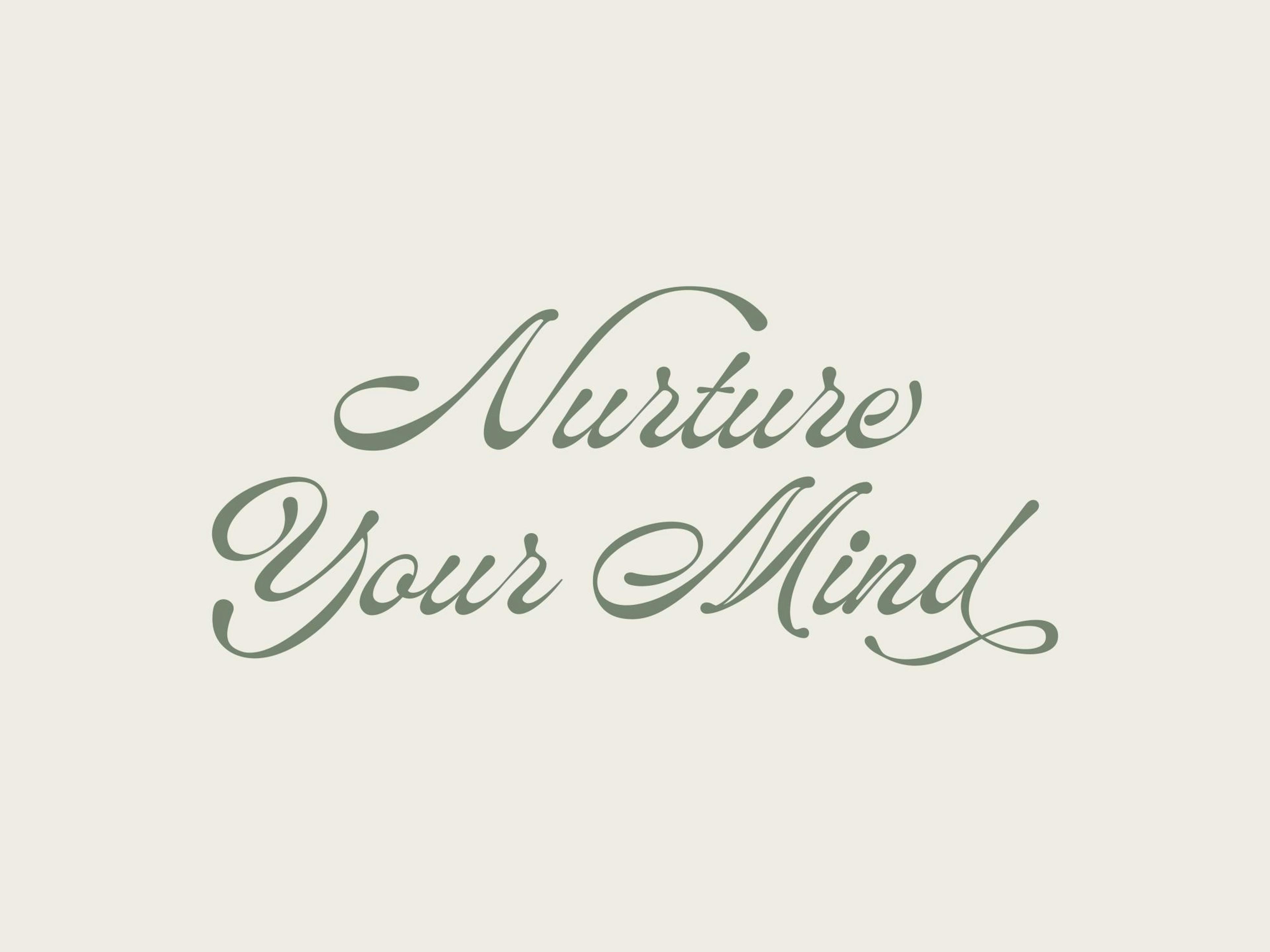 Nurture Your Mind Poster 0