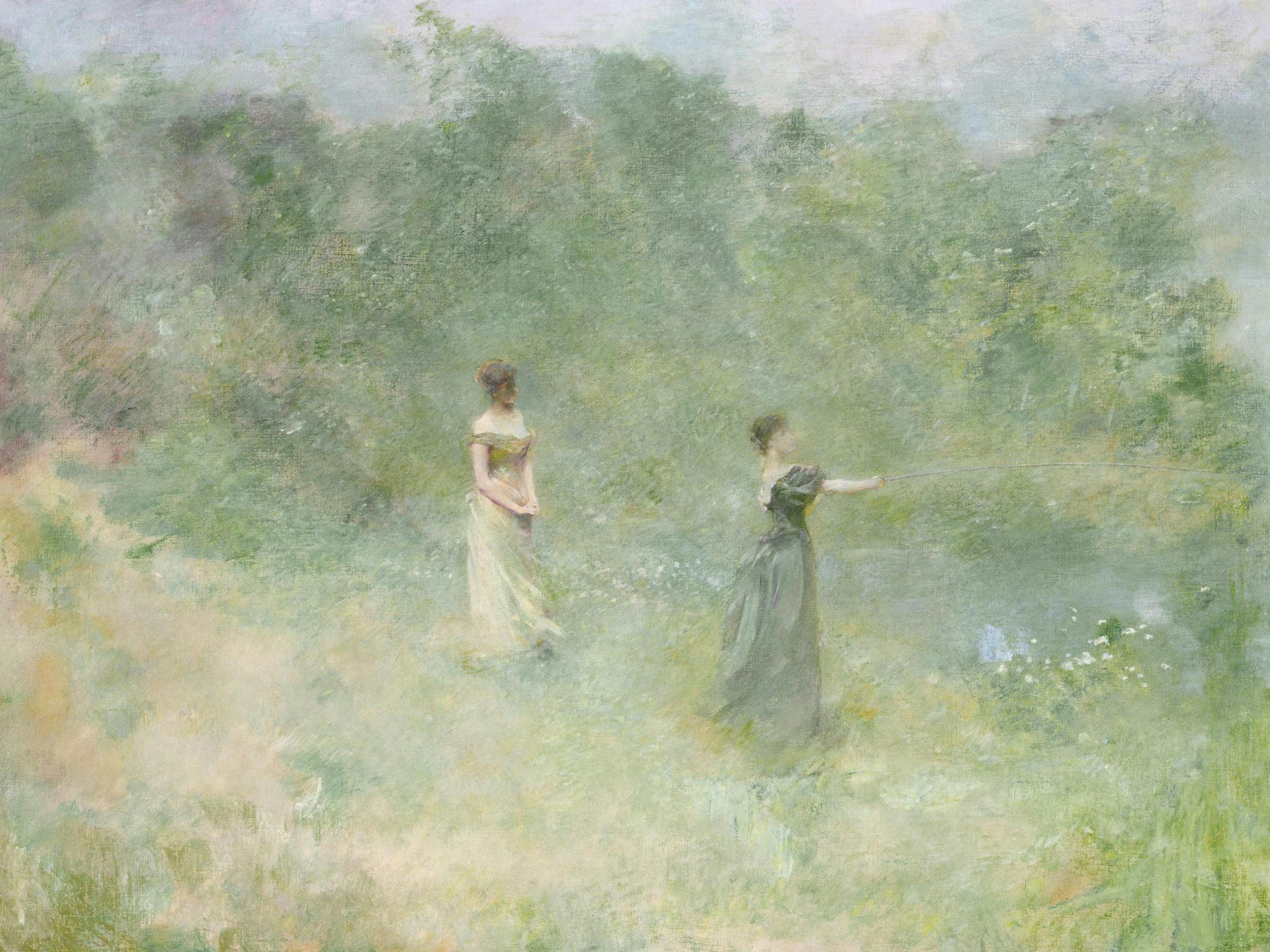 Thomas Wilmer Dewing - Estaste Poster thumbnail