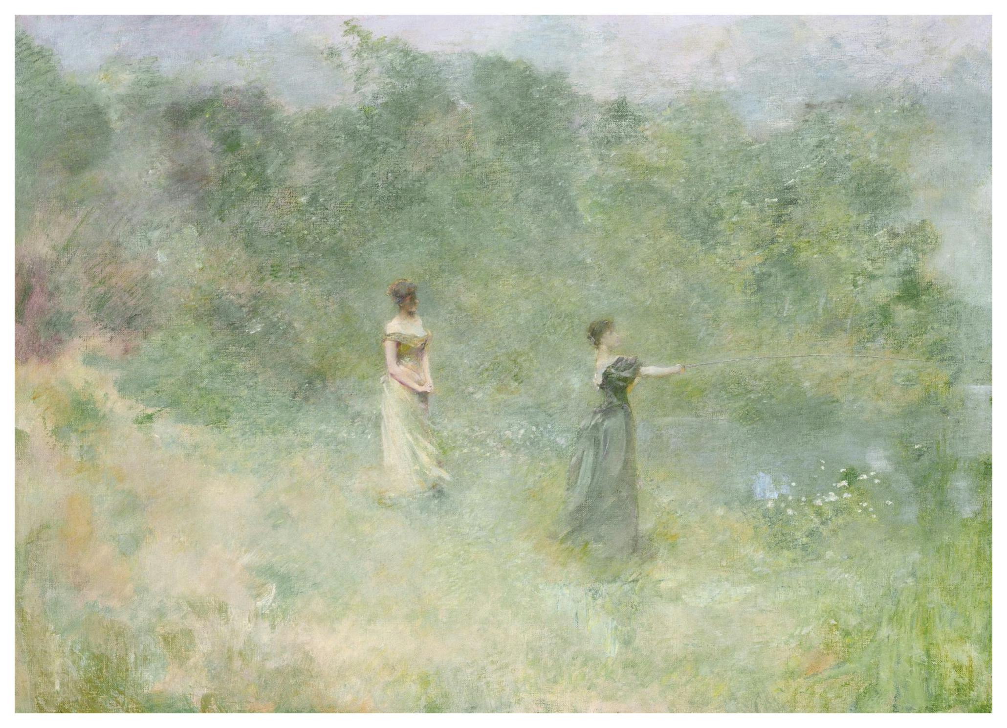 Prints Thomas Wilmer Dewing - Summer Poster (30x40 cm) - Poster Store