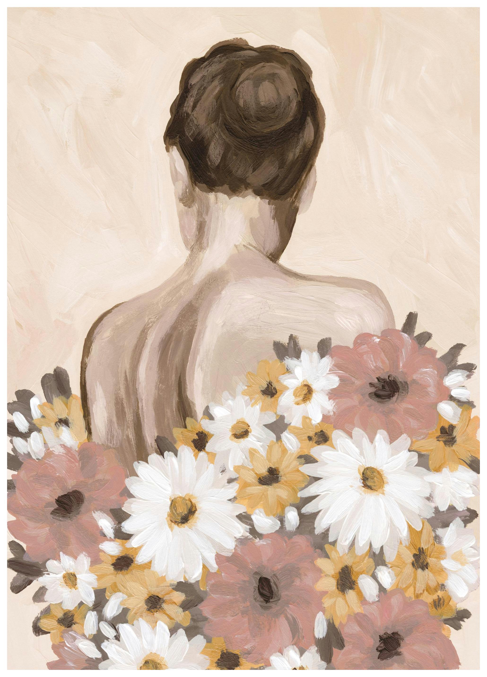Bloemenjurkposter (50x70 cm) - Poster Store