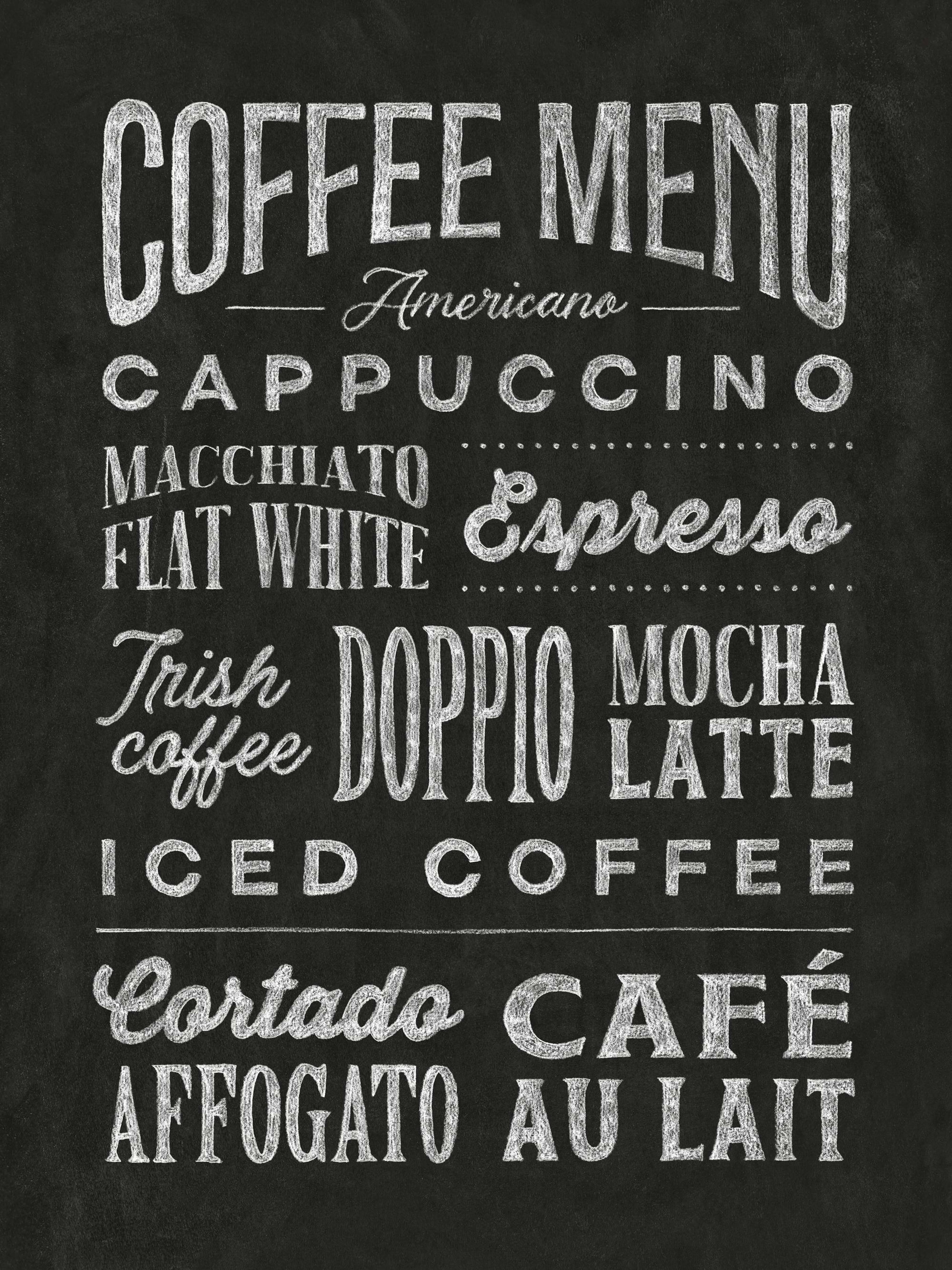 Kaffeemenü Poster thumbnail
