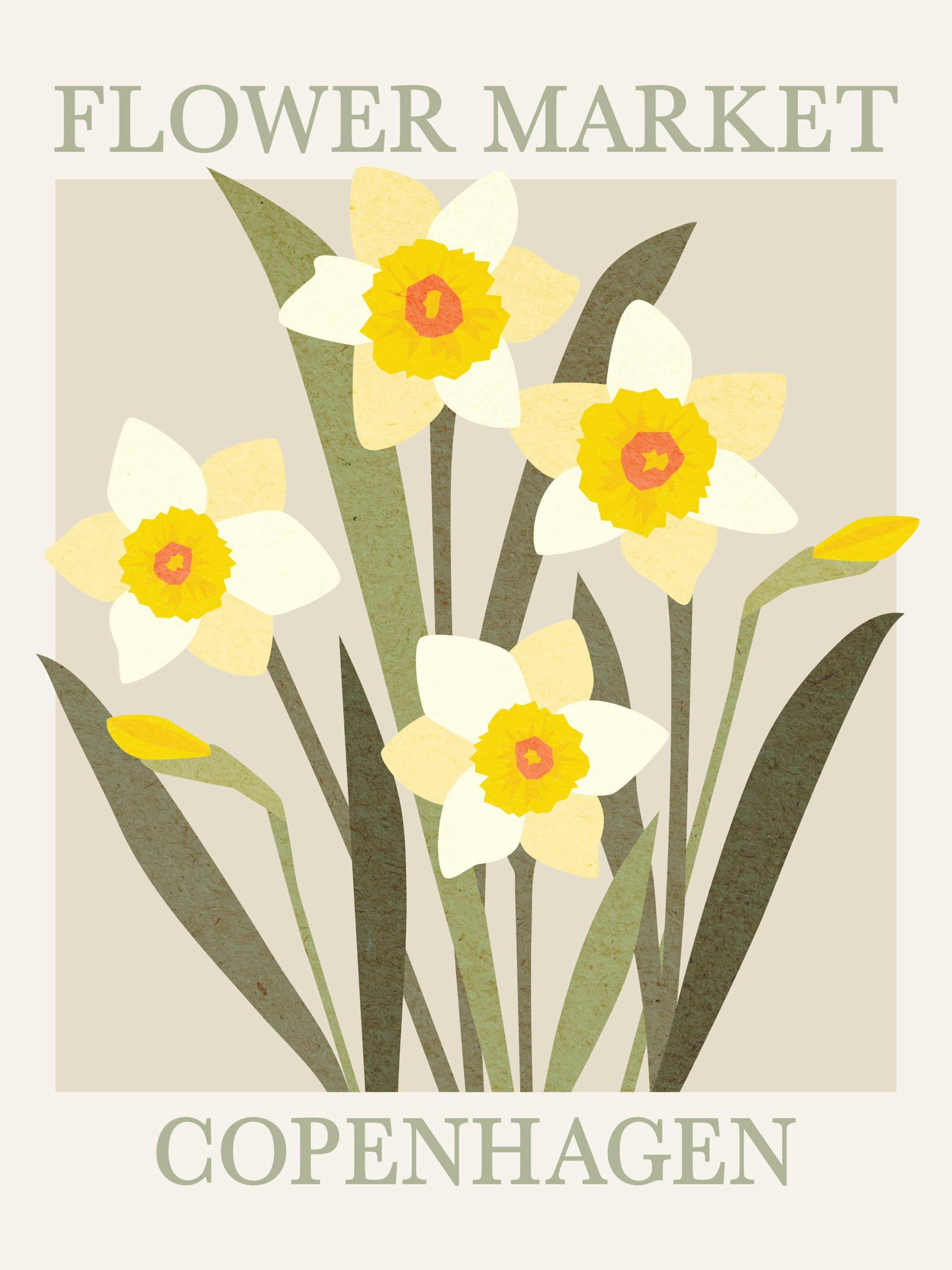 Københavns Blomstermarked Plakat thumbnail
