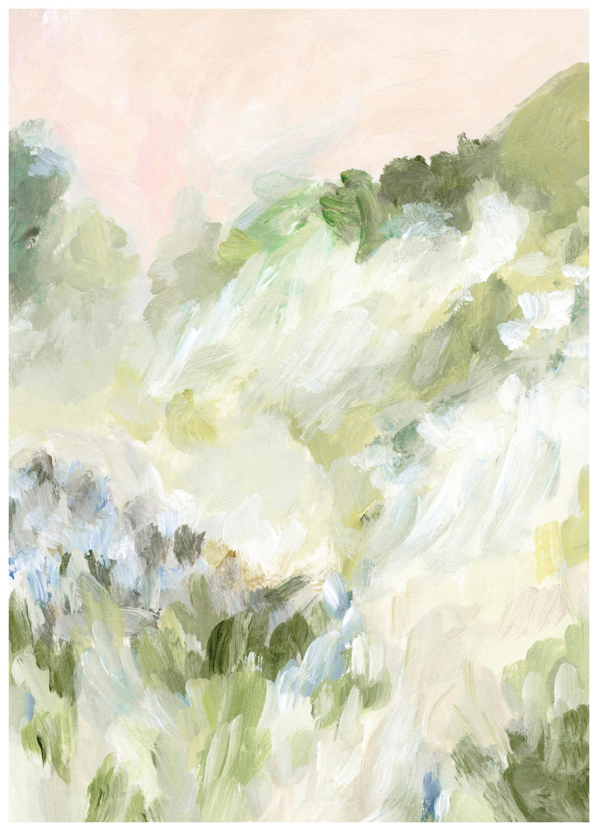 Abstract Lente Landschap Poster (30x40 cm) - Poster Store