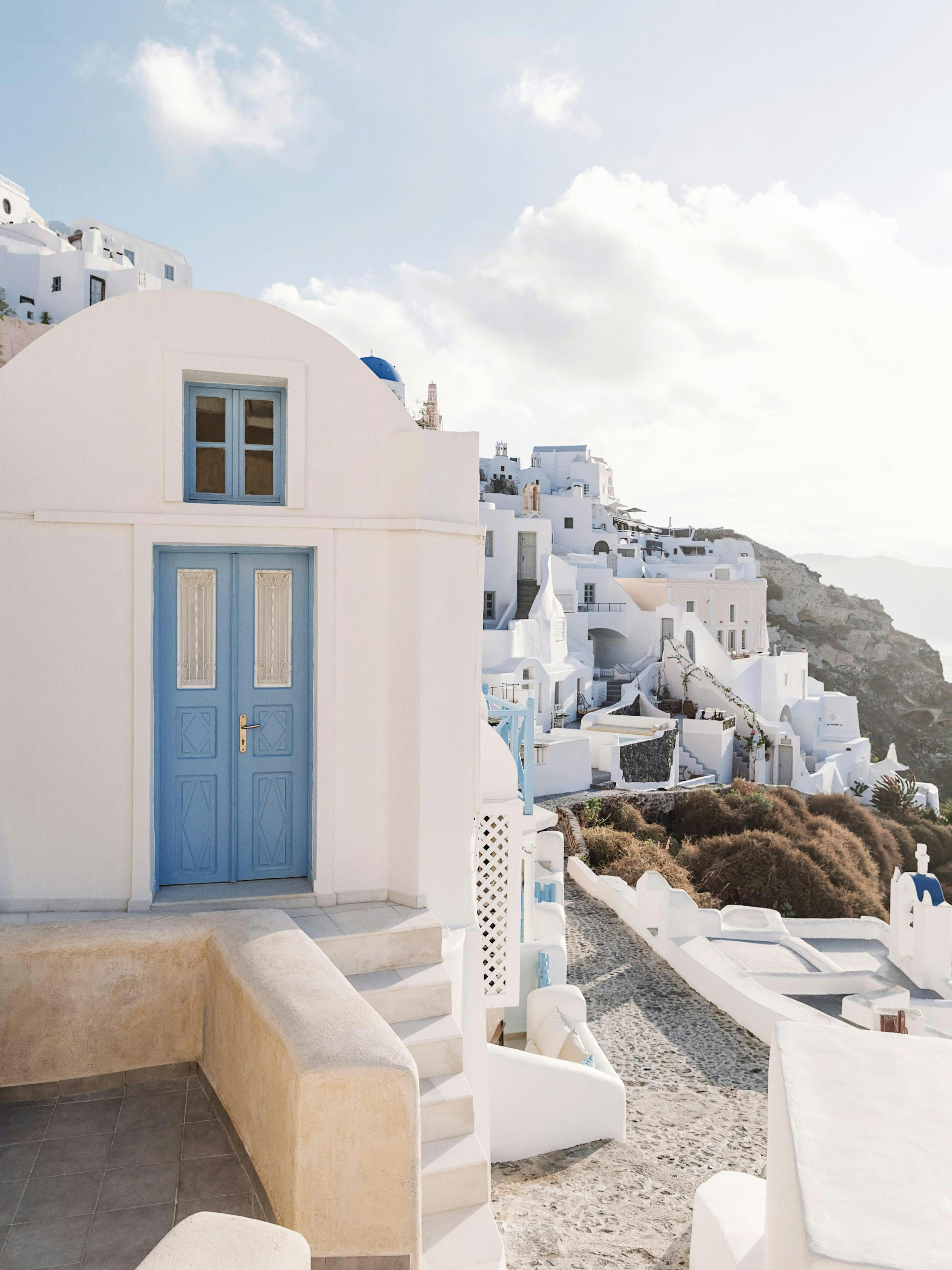 Greek Village Poster thumbnail