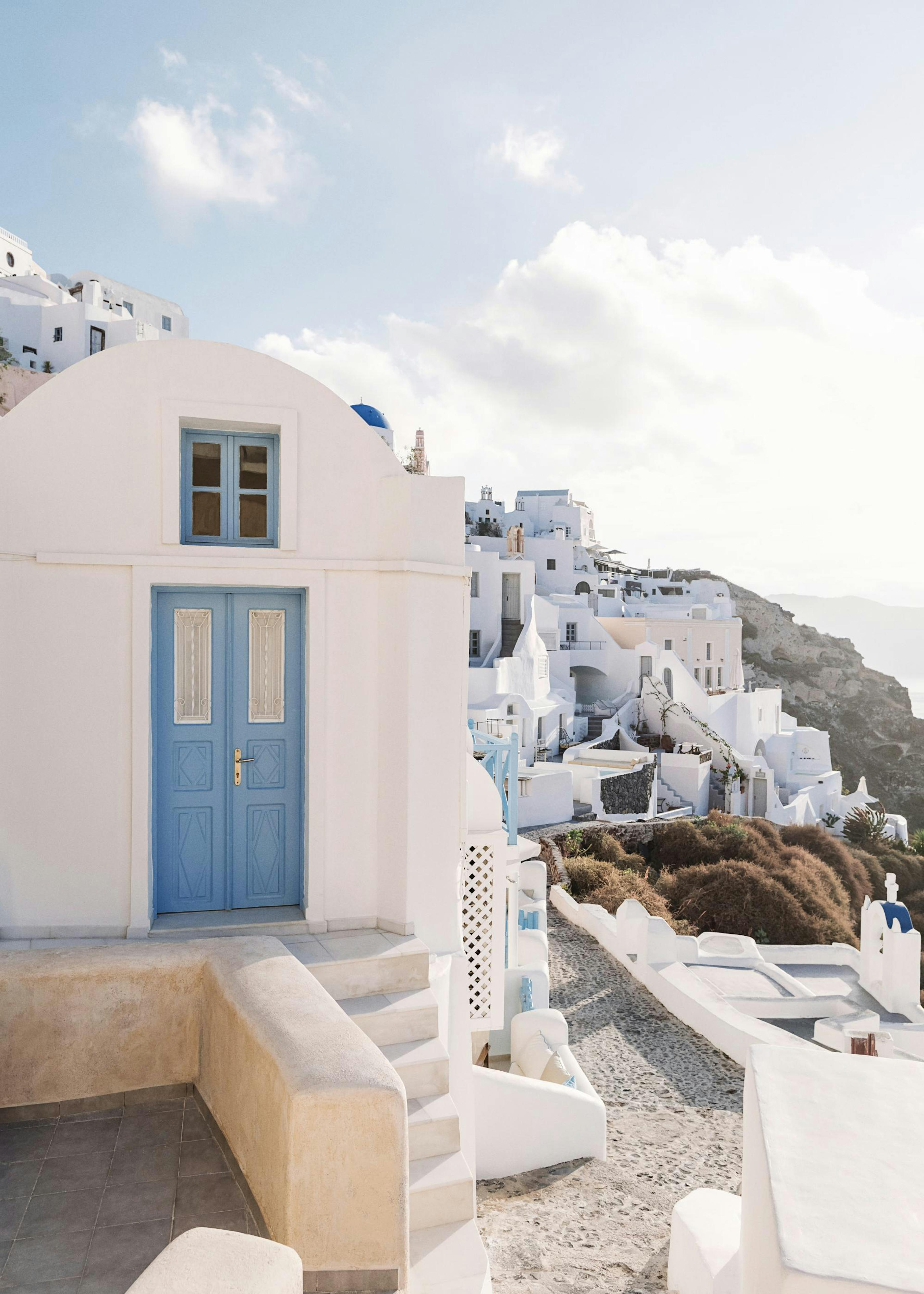 Greek Village Poster 0
