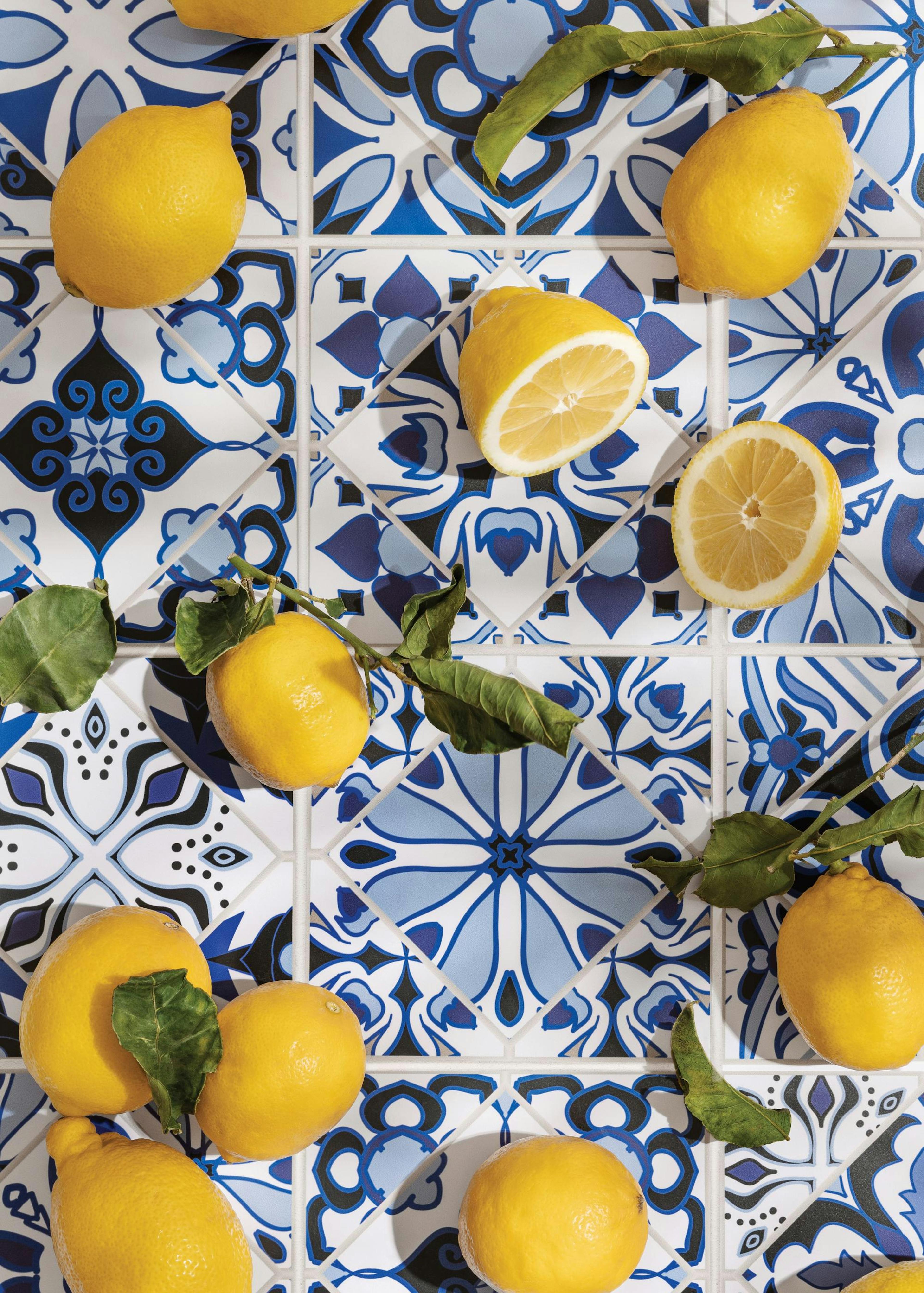 Tiles and Lemons Poster 0