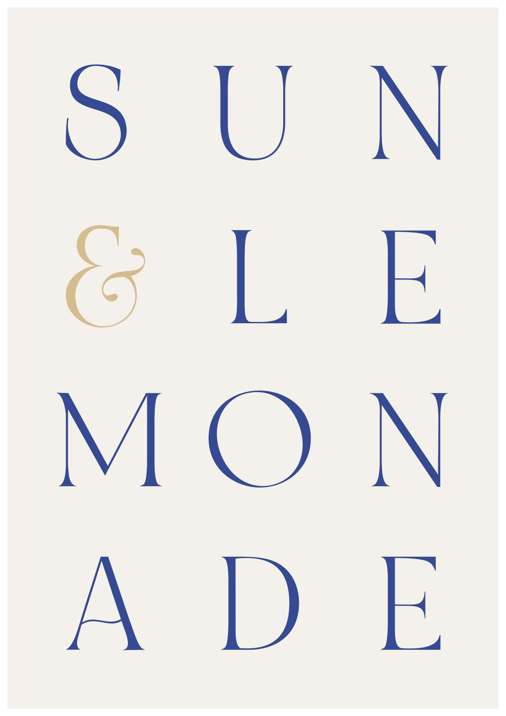 Sun and Lemonade Plakat (21x30 cm) - Poster Store