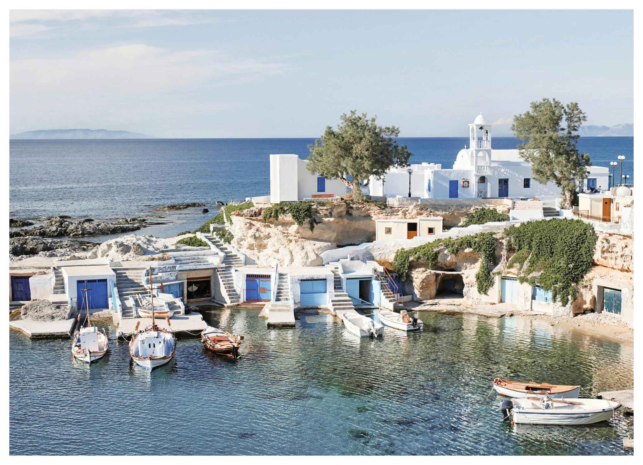 Village de Mandrakia Poster (50x70 cm) - Poster Store