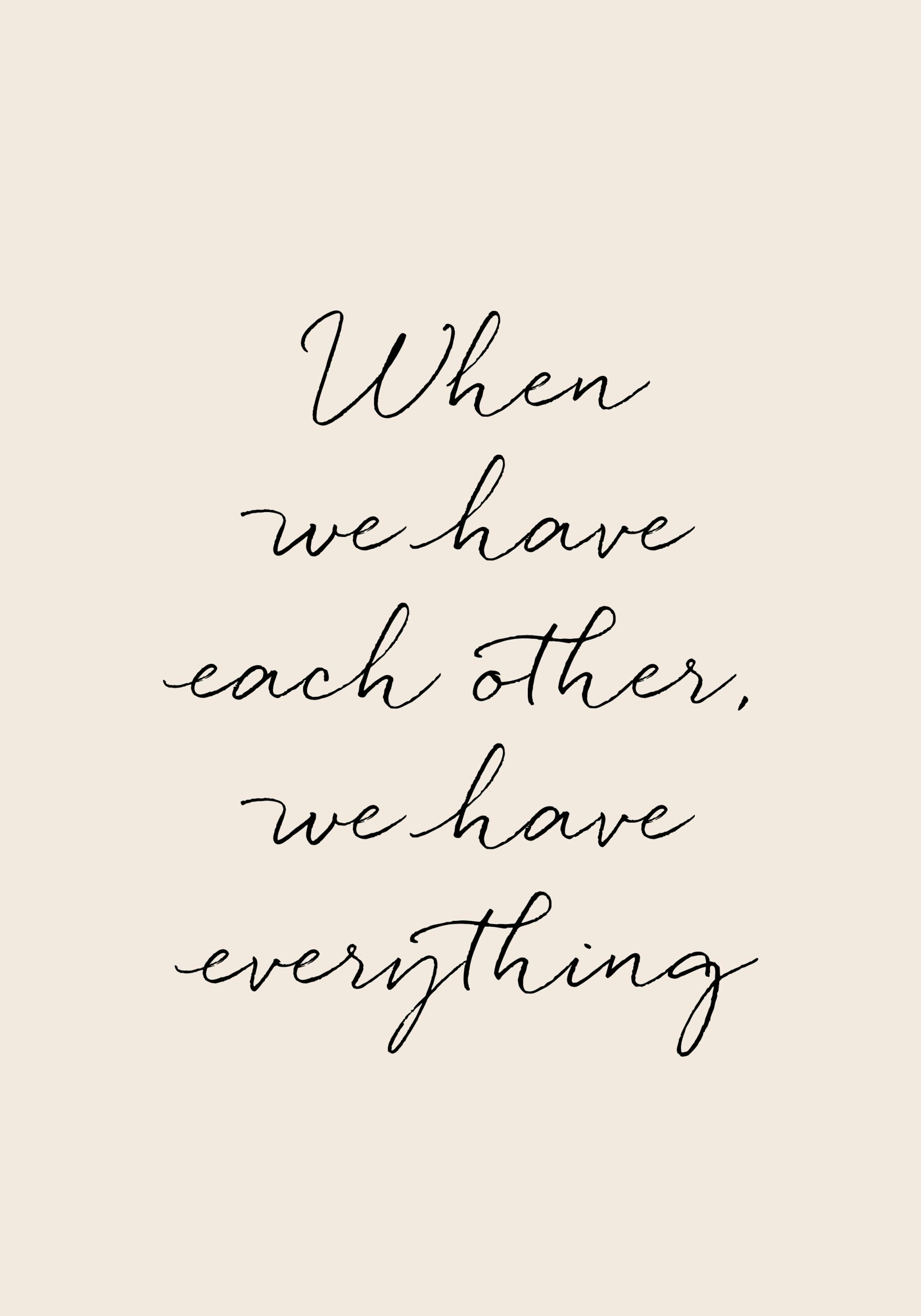 We Have Everything Poster thumbnail