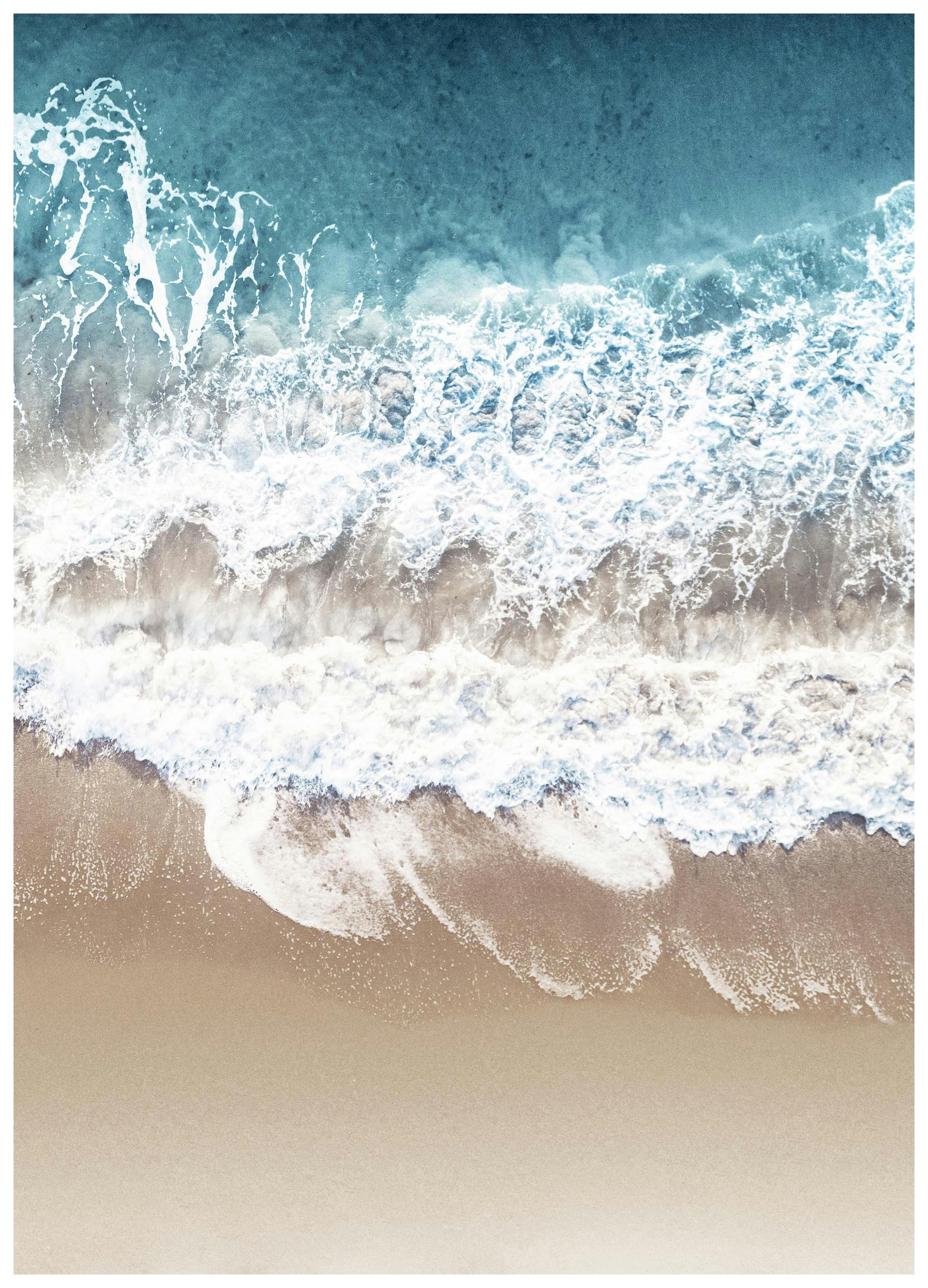 Prints Tropical Waves No2 Poster (30x40 cm) - Poster Store