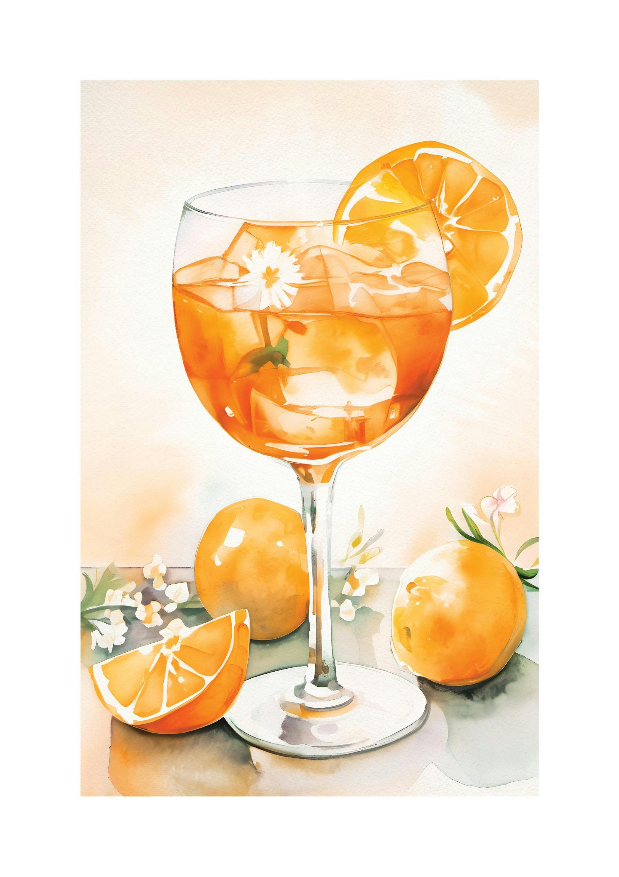 Aperol Kunstposter (21x30 cm) - Poster Store