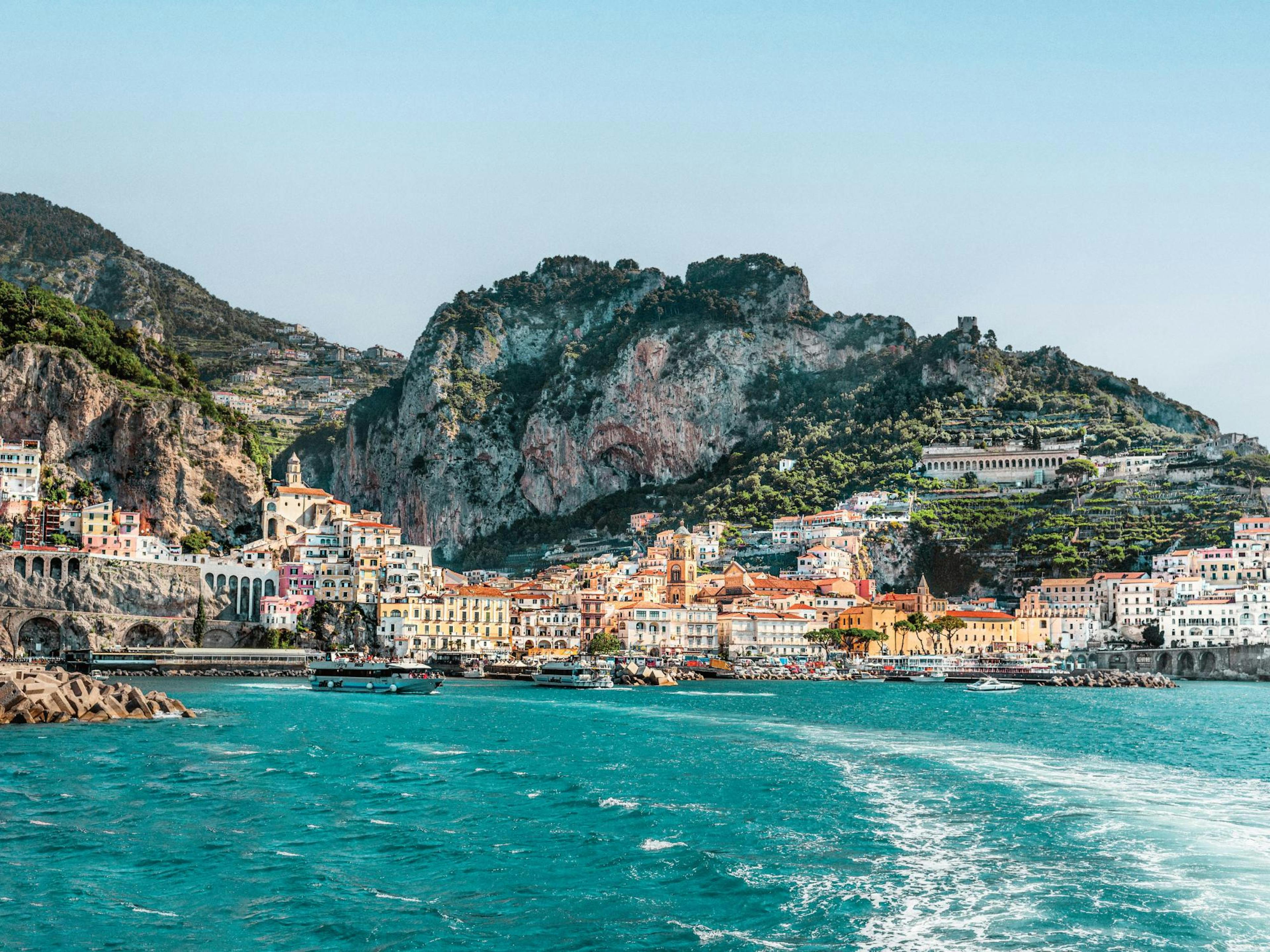 Approaching Amalfi Poster thumbnail