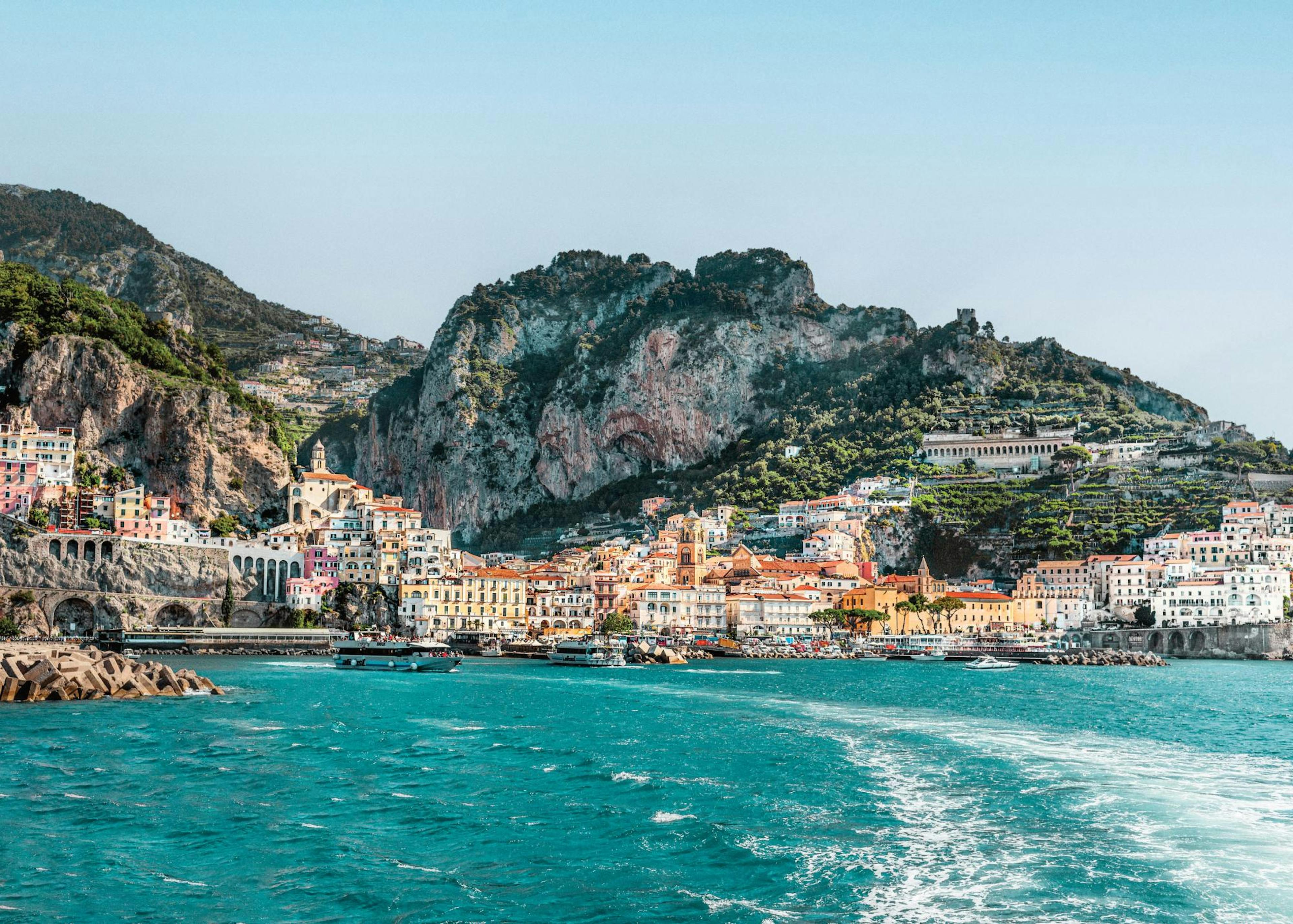 Approaching Amalfi Poster 0