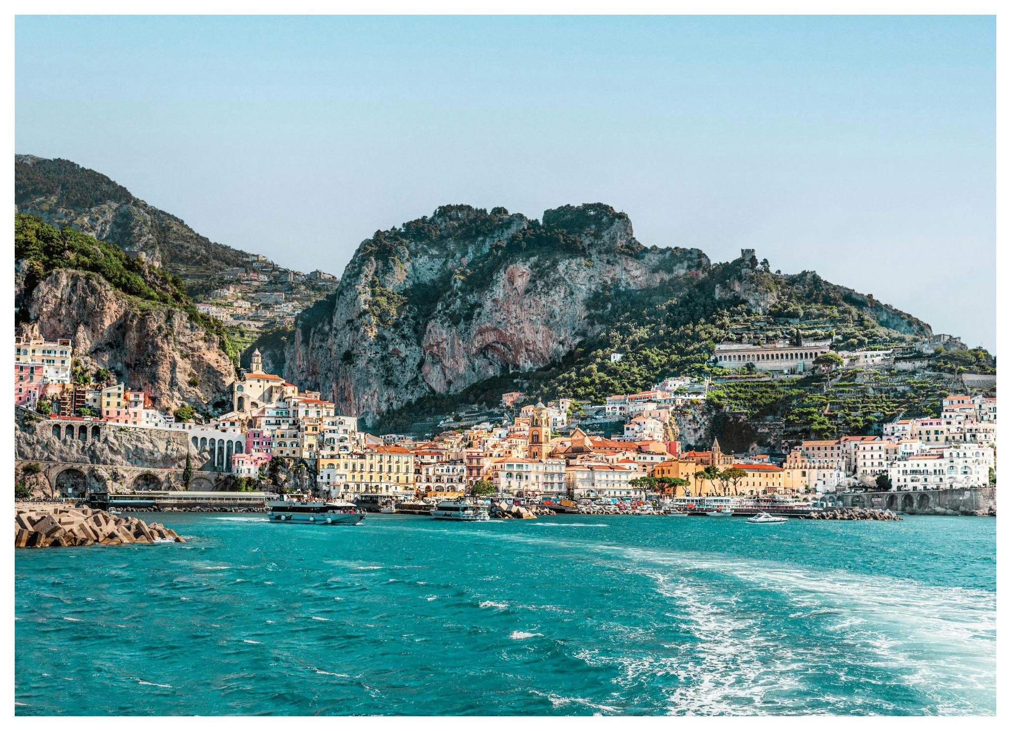 Approaching Amalfi Plakat (30x40 cm) - Poster Store