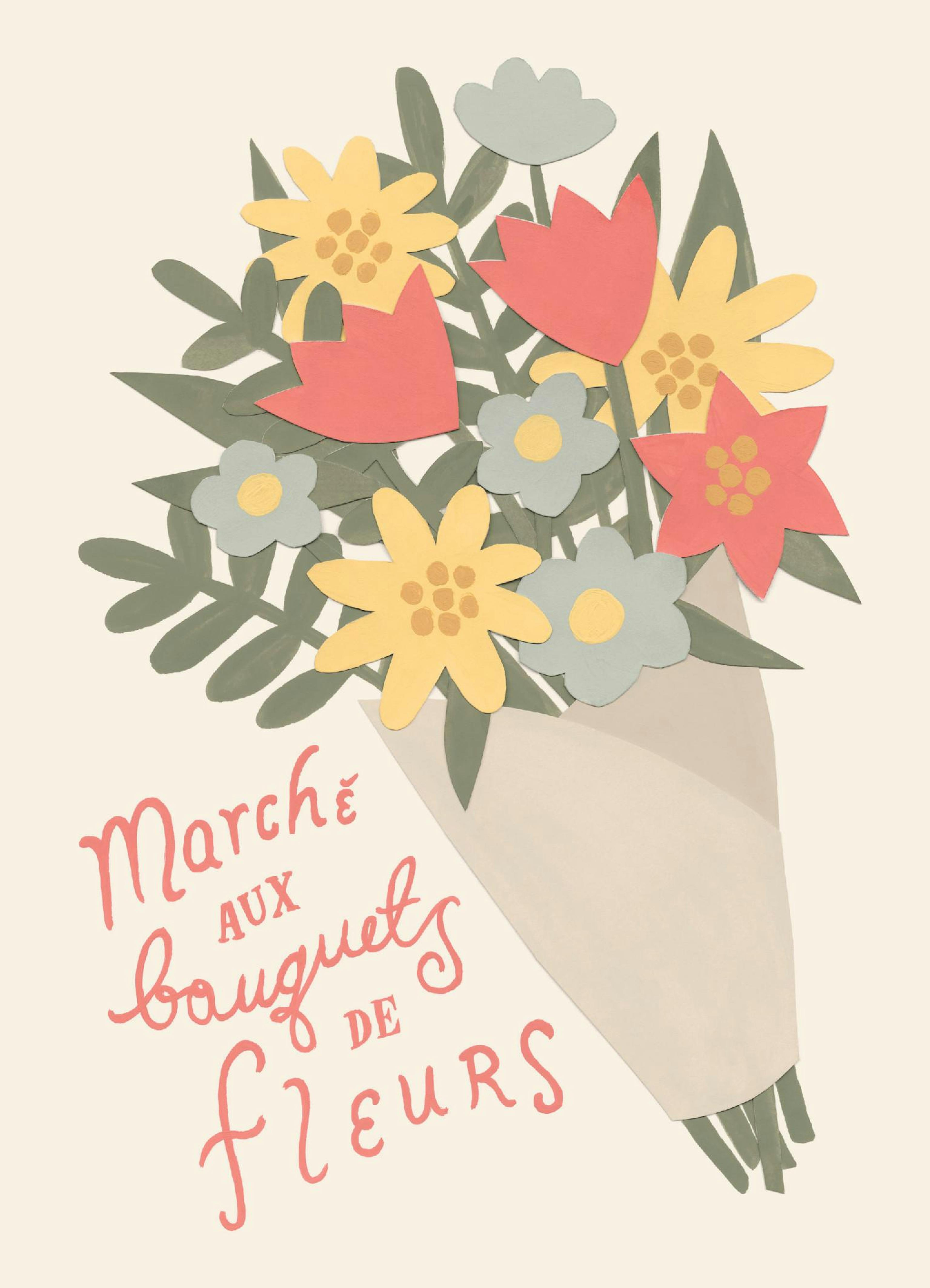 Flower Bouquet Market Poster thumbnail