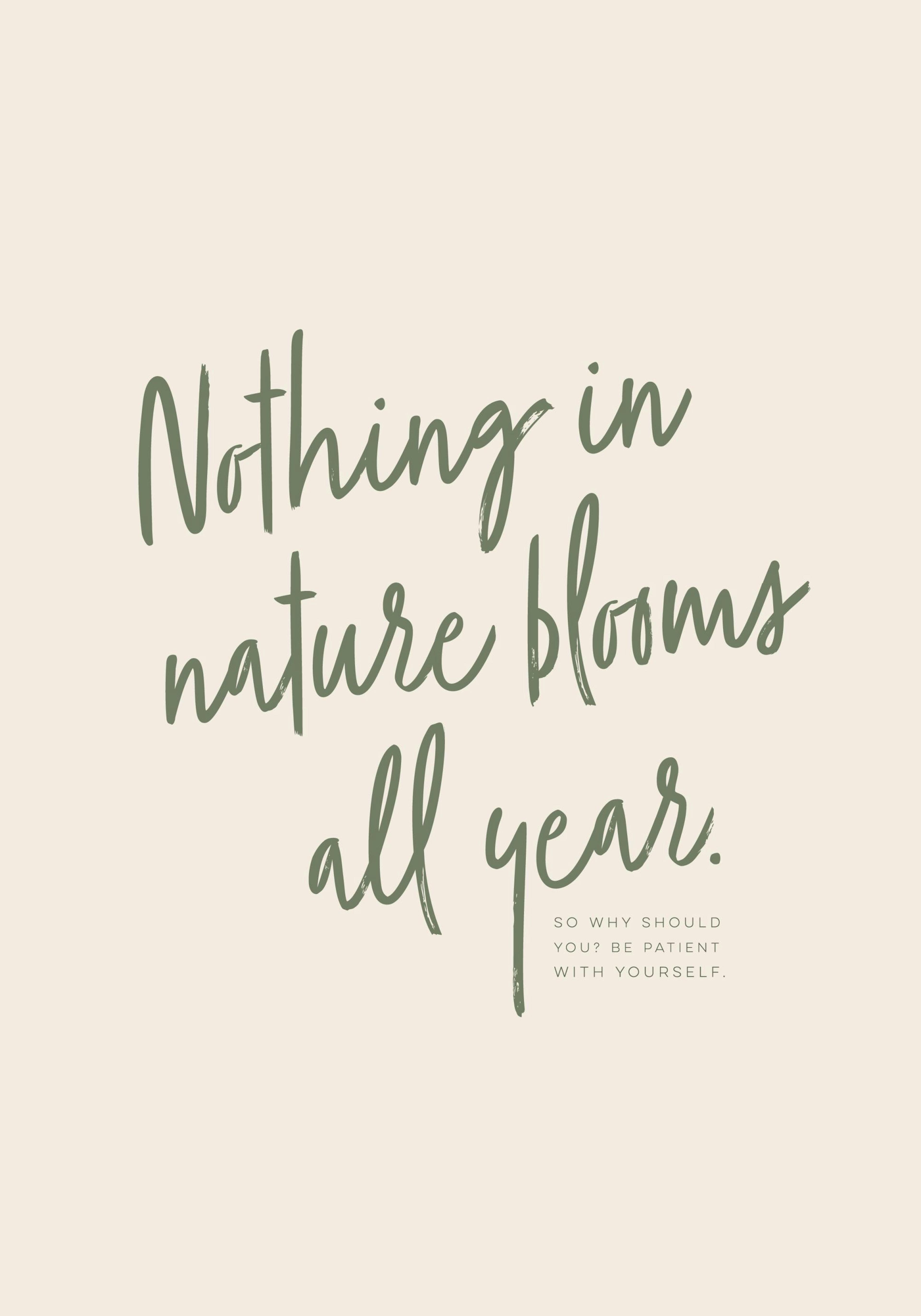 Nothing Blooms All Year Poster 0