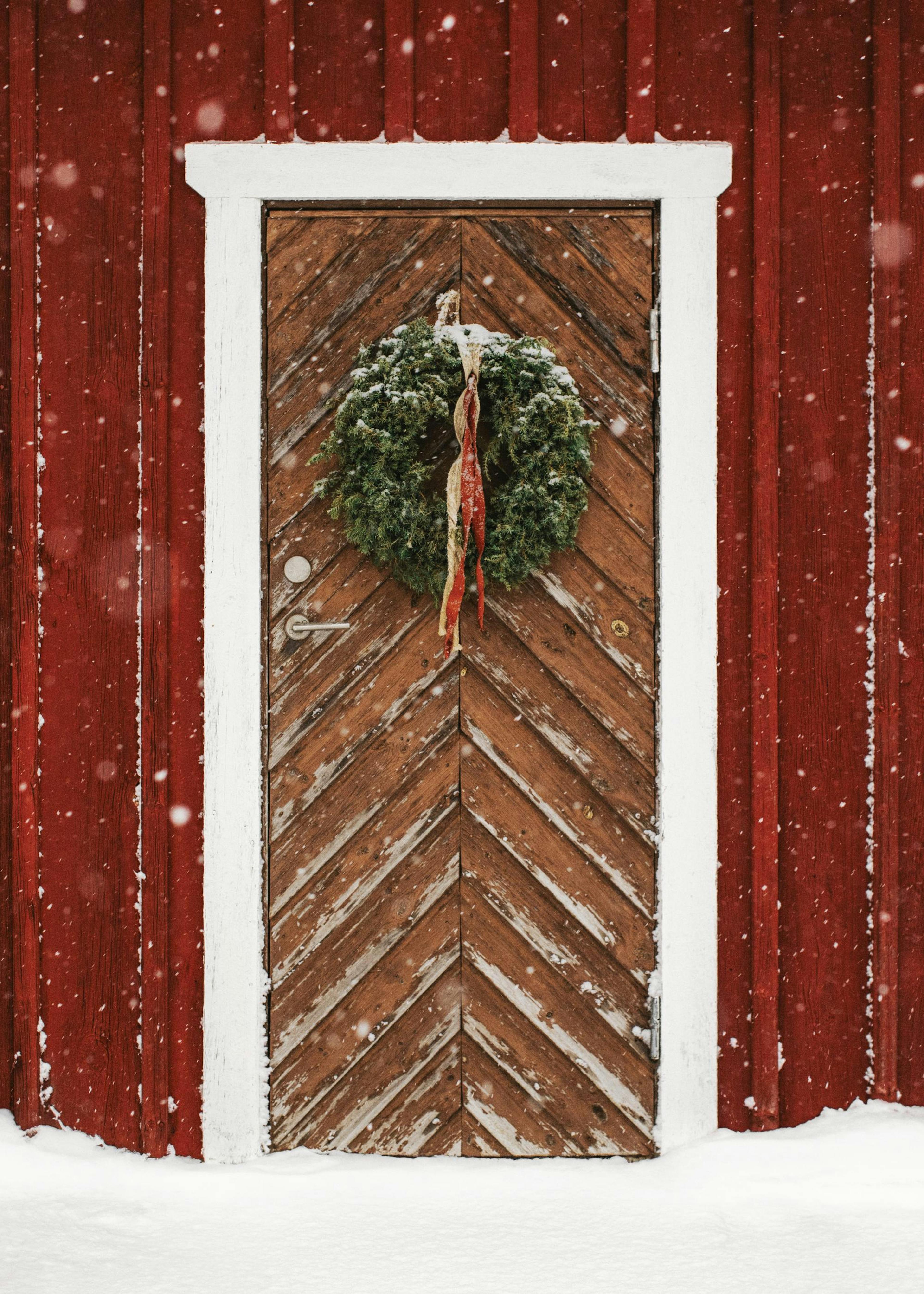 Snowy Door Plakat 0