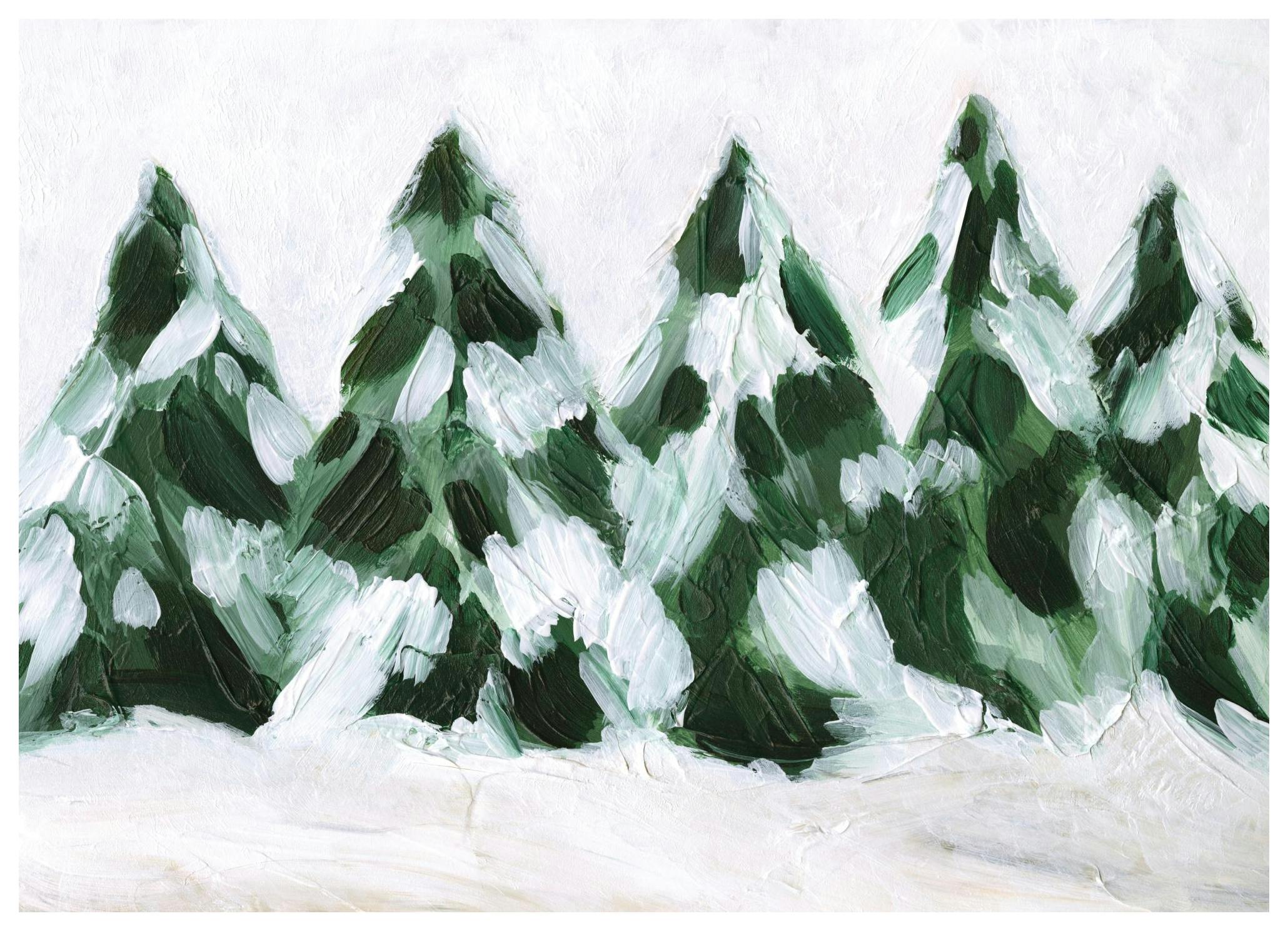 Winter Woods Poster (50x70 cm) - Poster Store