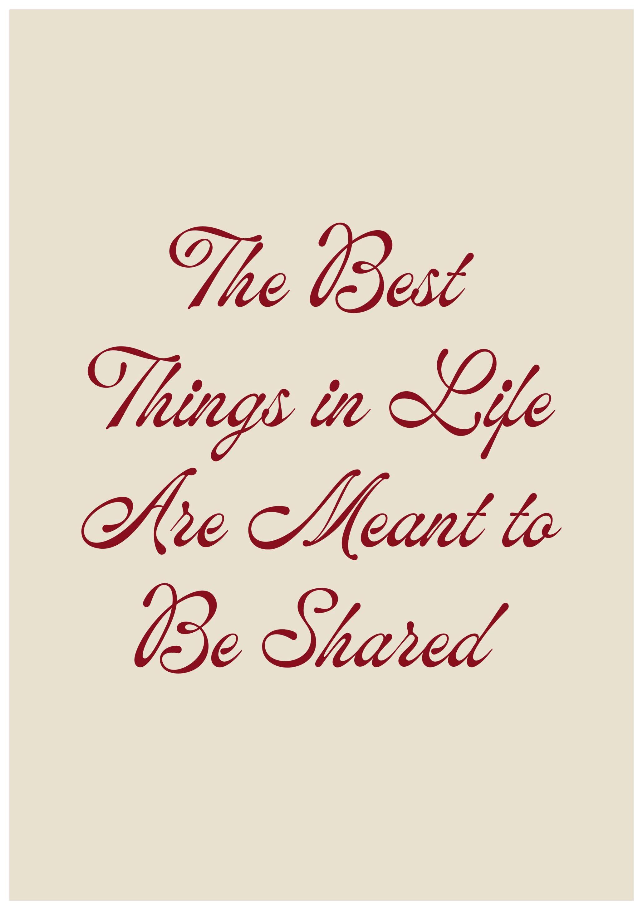 De Beste Dingen in het Leven Poster (30x40 cm) - Poster Store