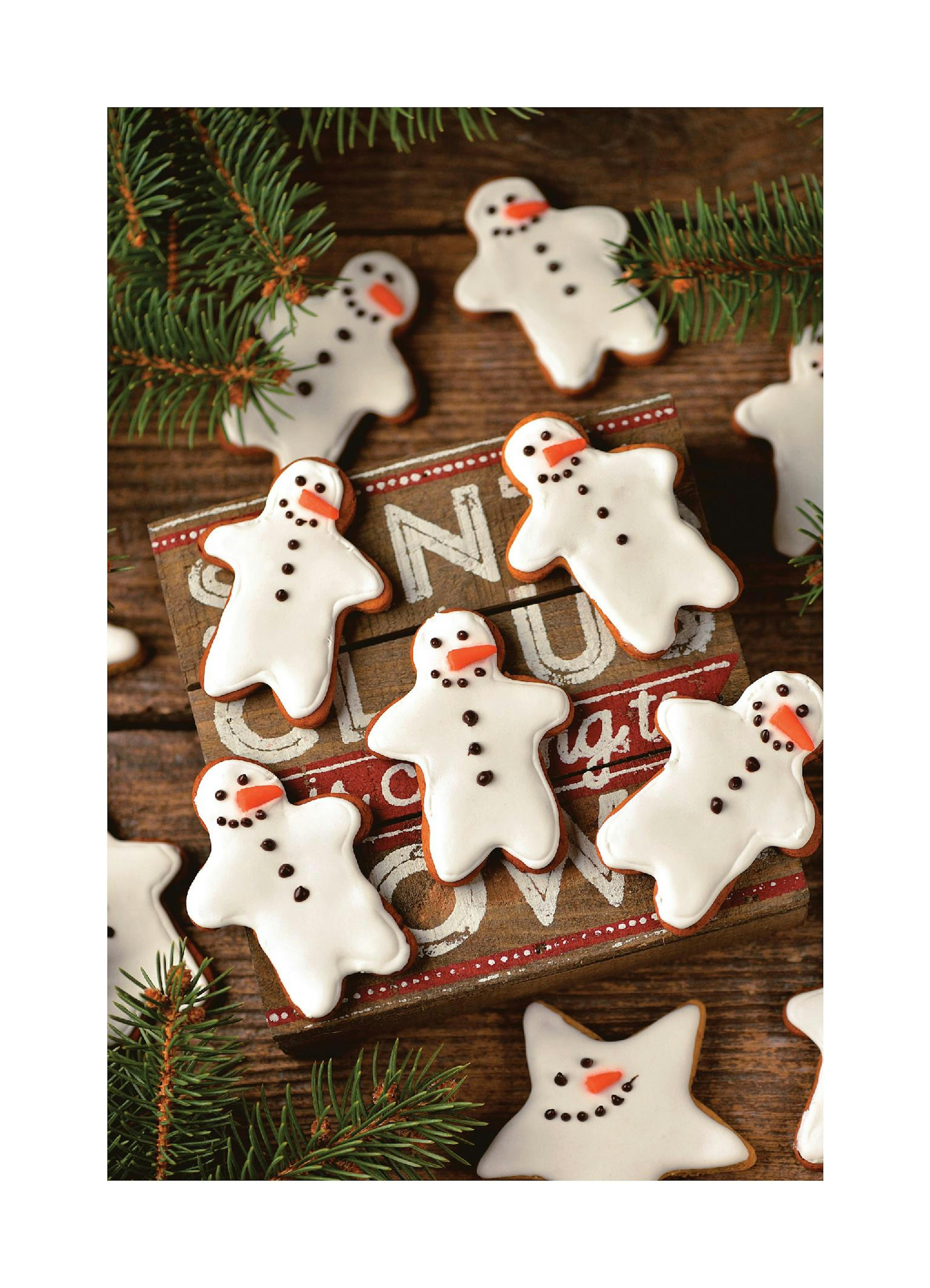 Gingerbread Sneeuwmannen Poster thumbnail