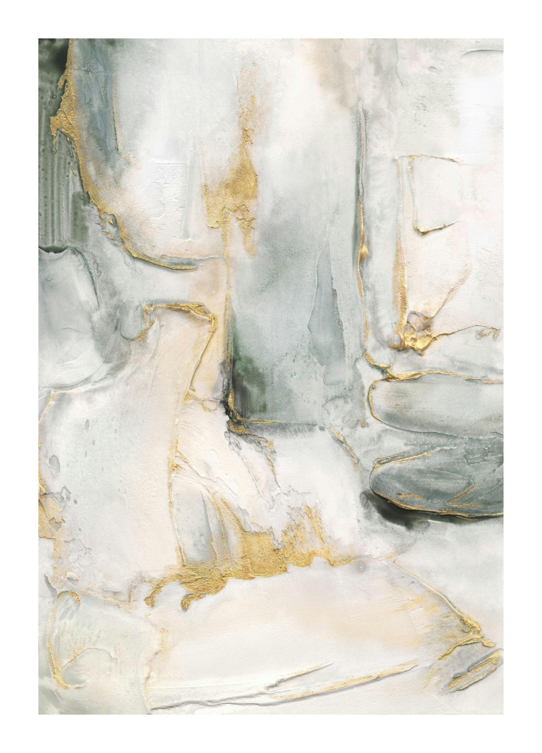 Peinture Détails Dorés Poster (30x40 cm) - Poster Store