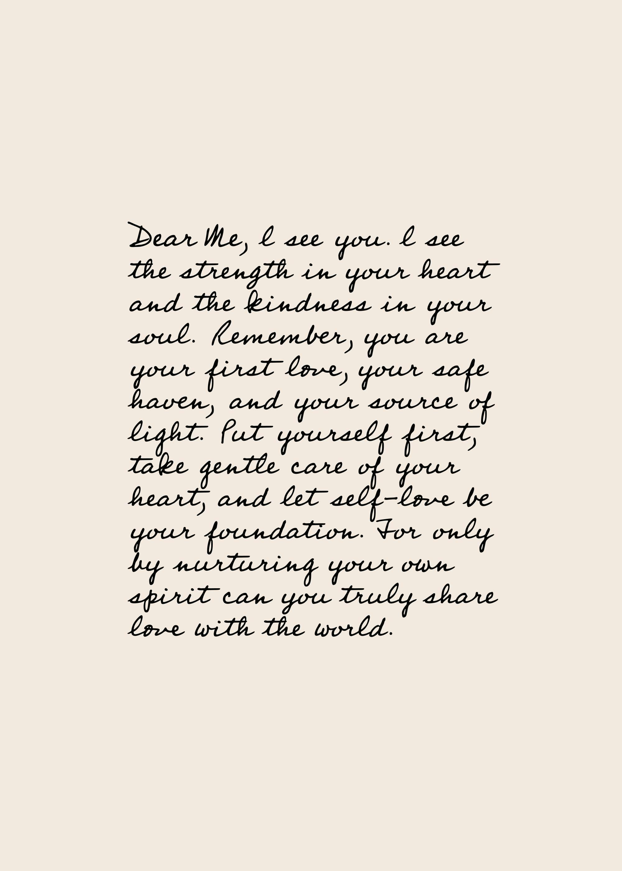 Love Letter to Myself Poster 0