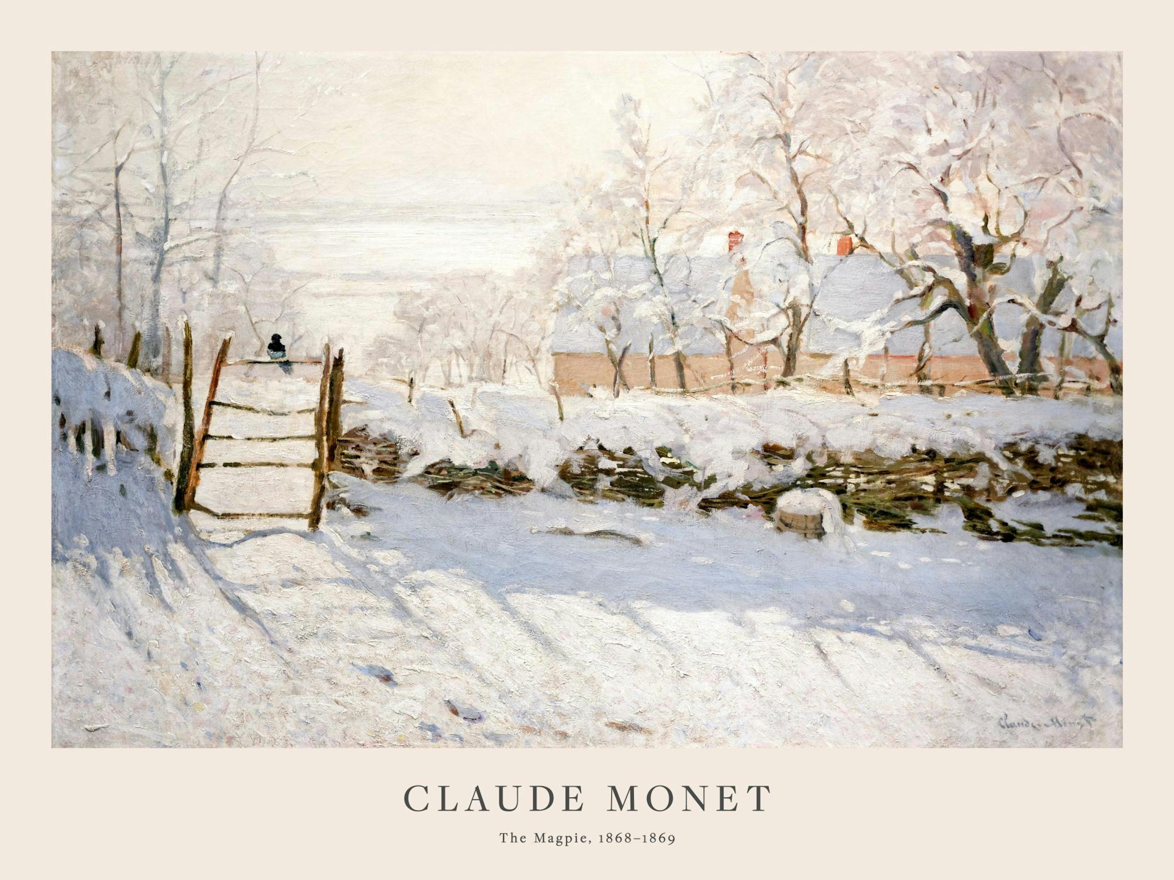 Monet - Das Elster Poster thumbnail
