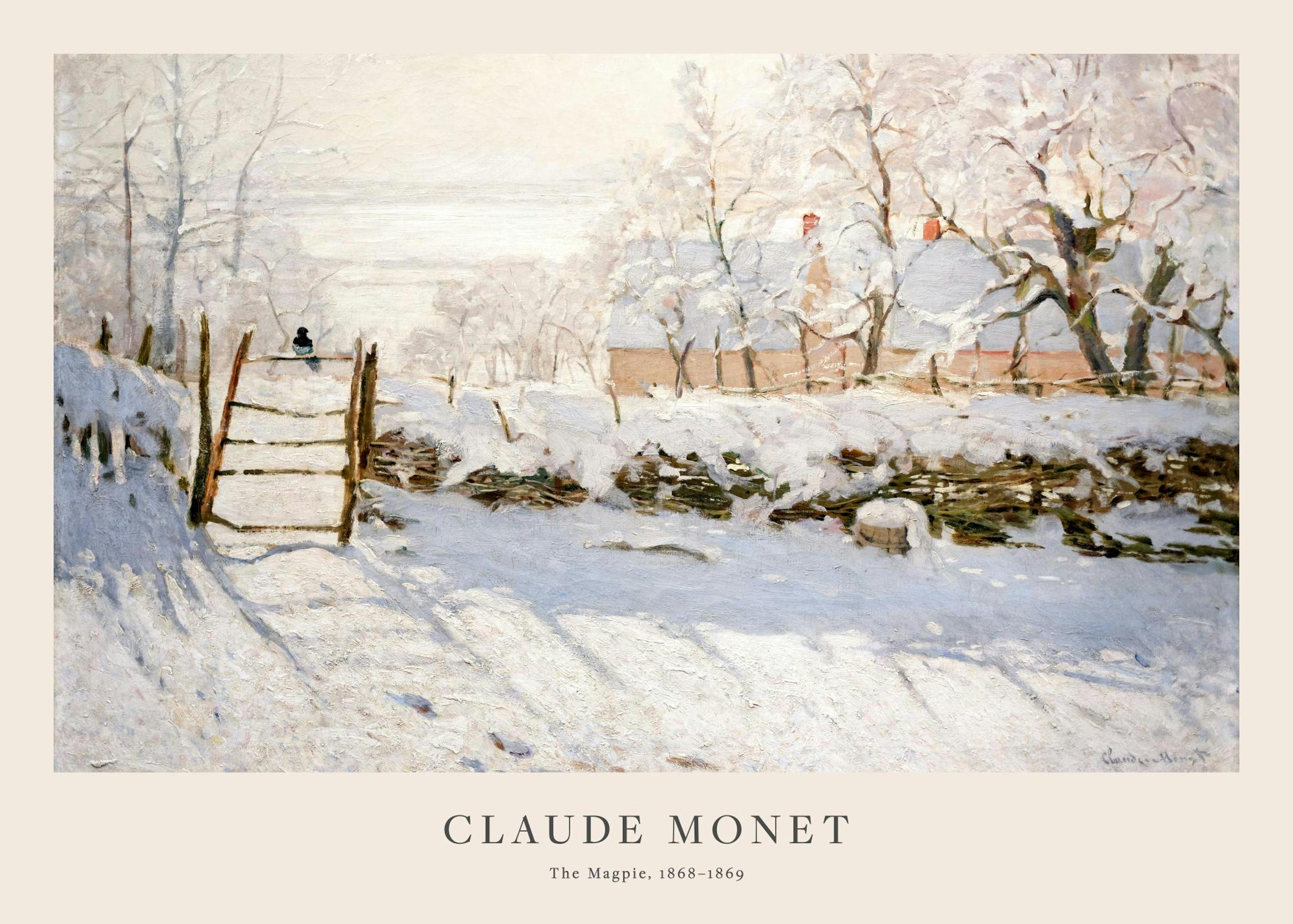 Monet - Das Elster Poster 0