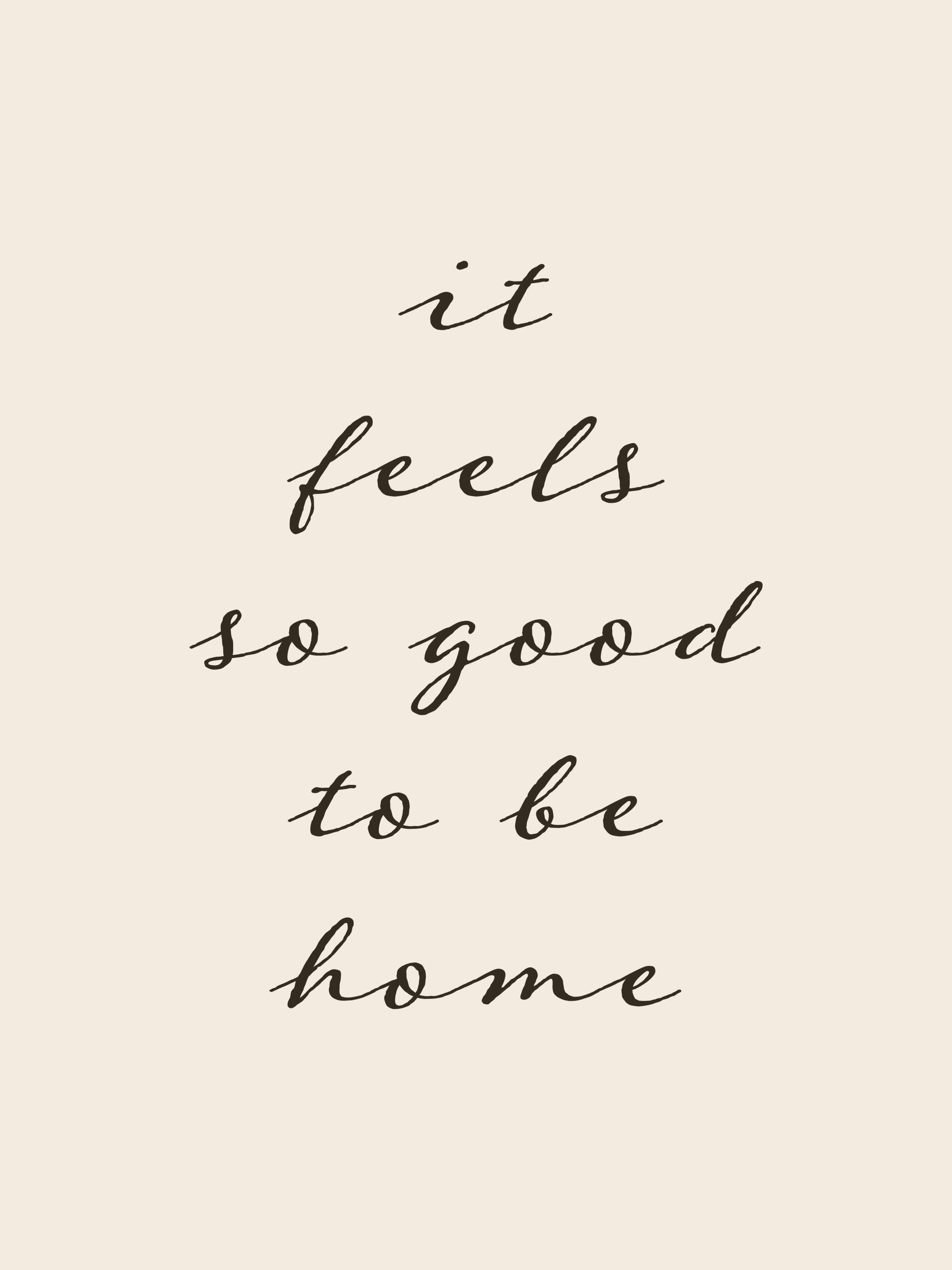 Good to Be Home Poster 0