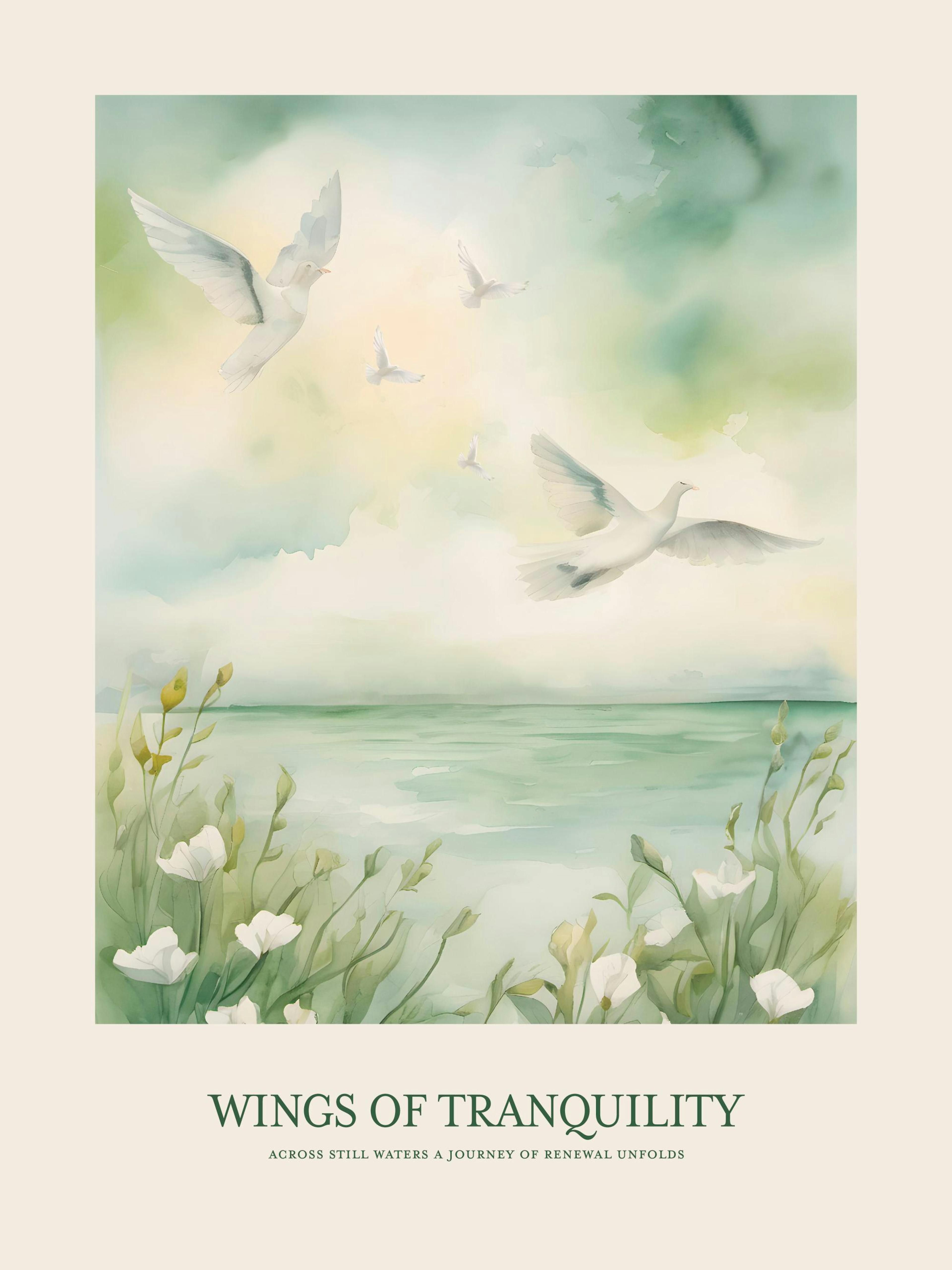 Wings of Tranquility Poster thumbnail
