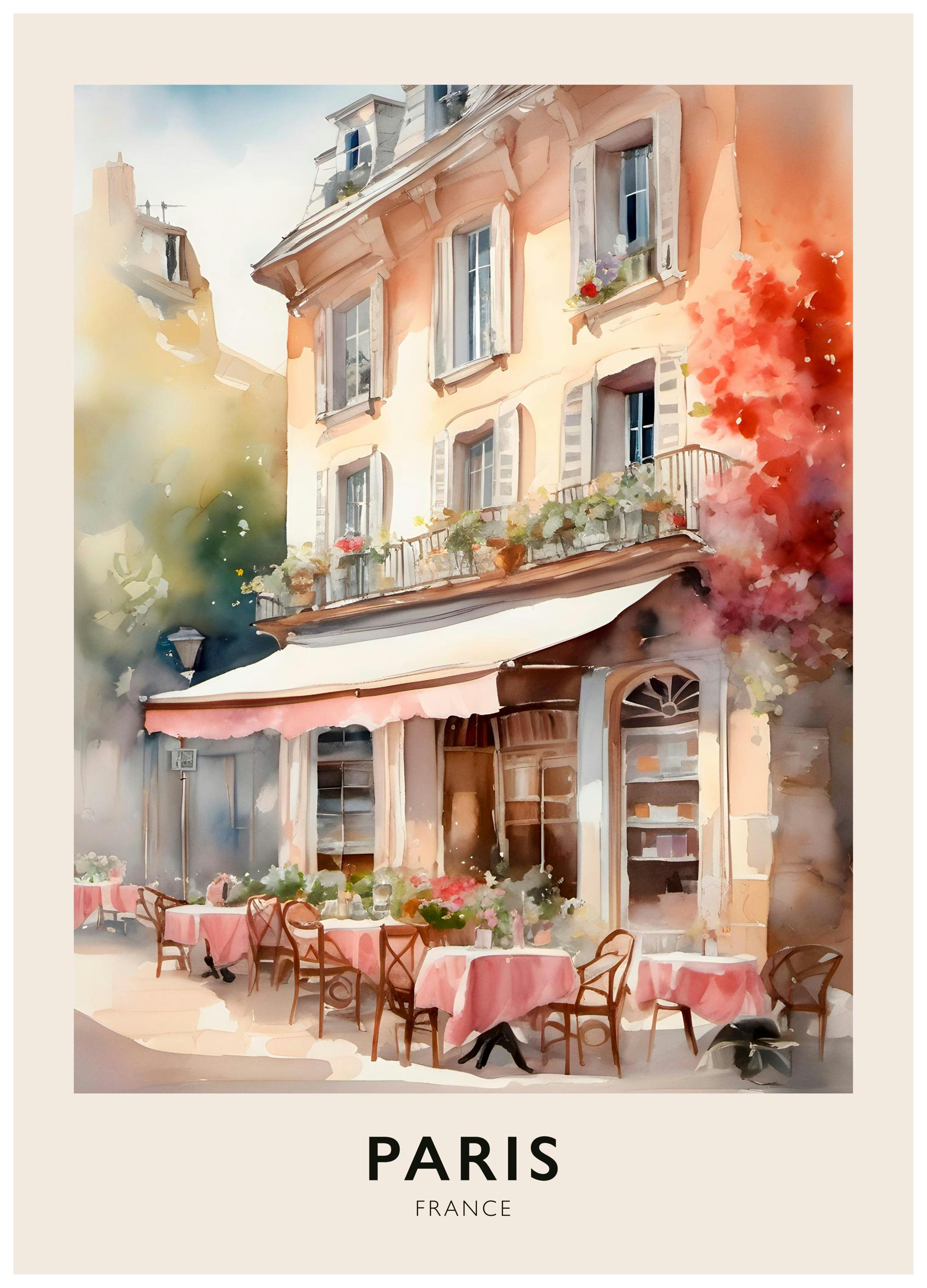Paris Dreams Poster (50x70 cm) - Poster Store
