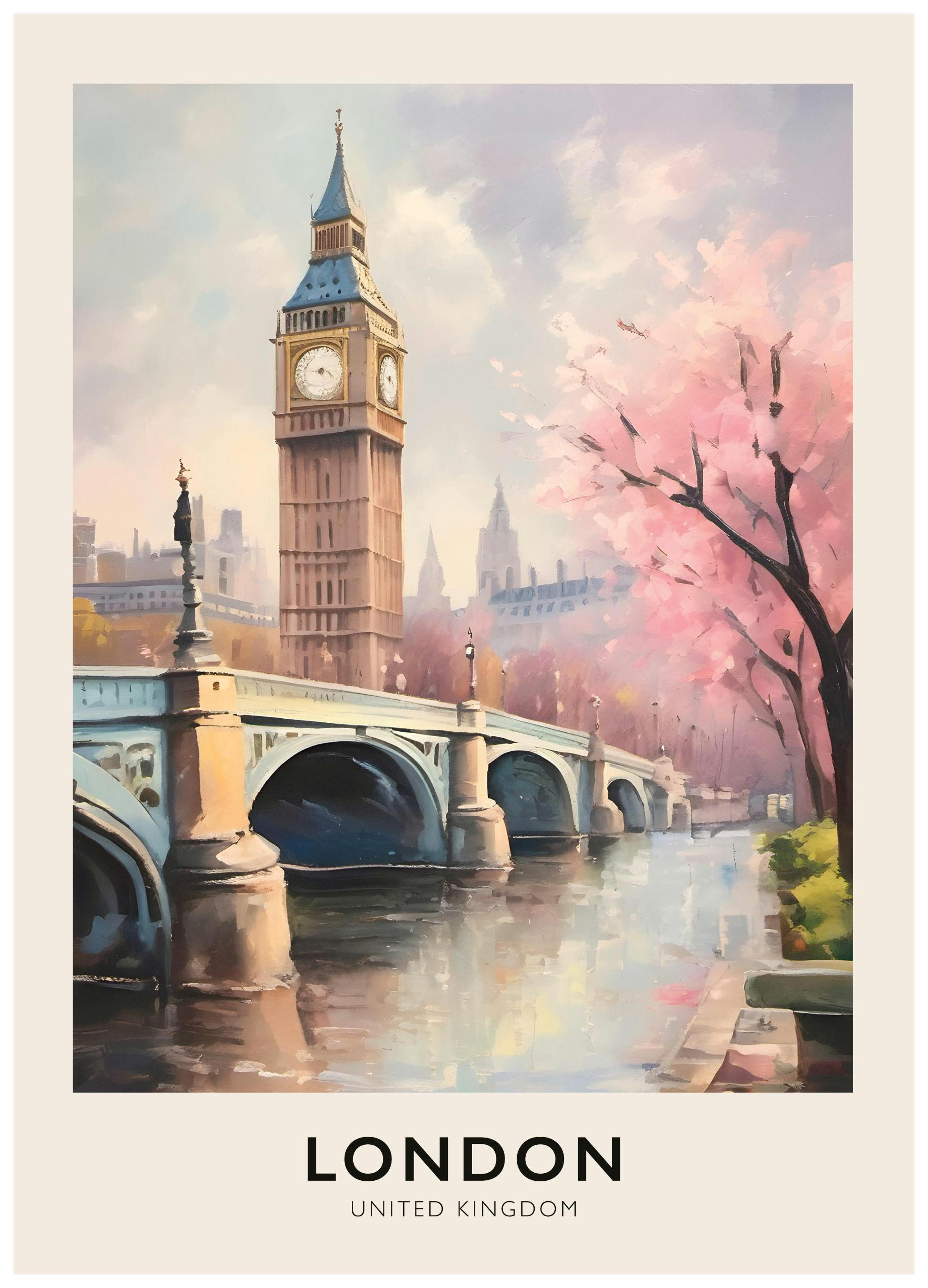 Londyńskie Marzenia Plakat (30x40 cm) - Poster Store