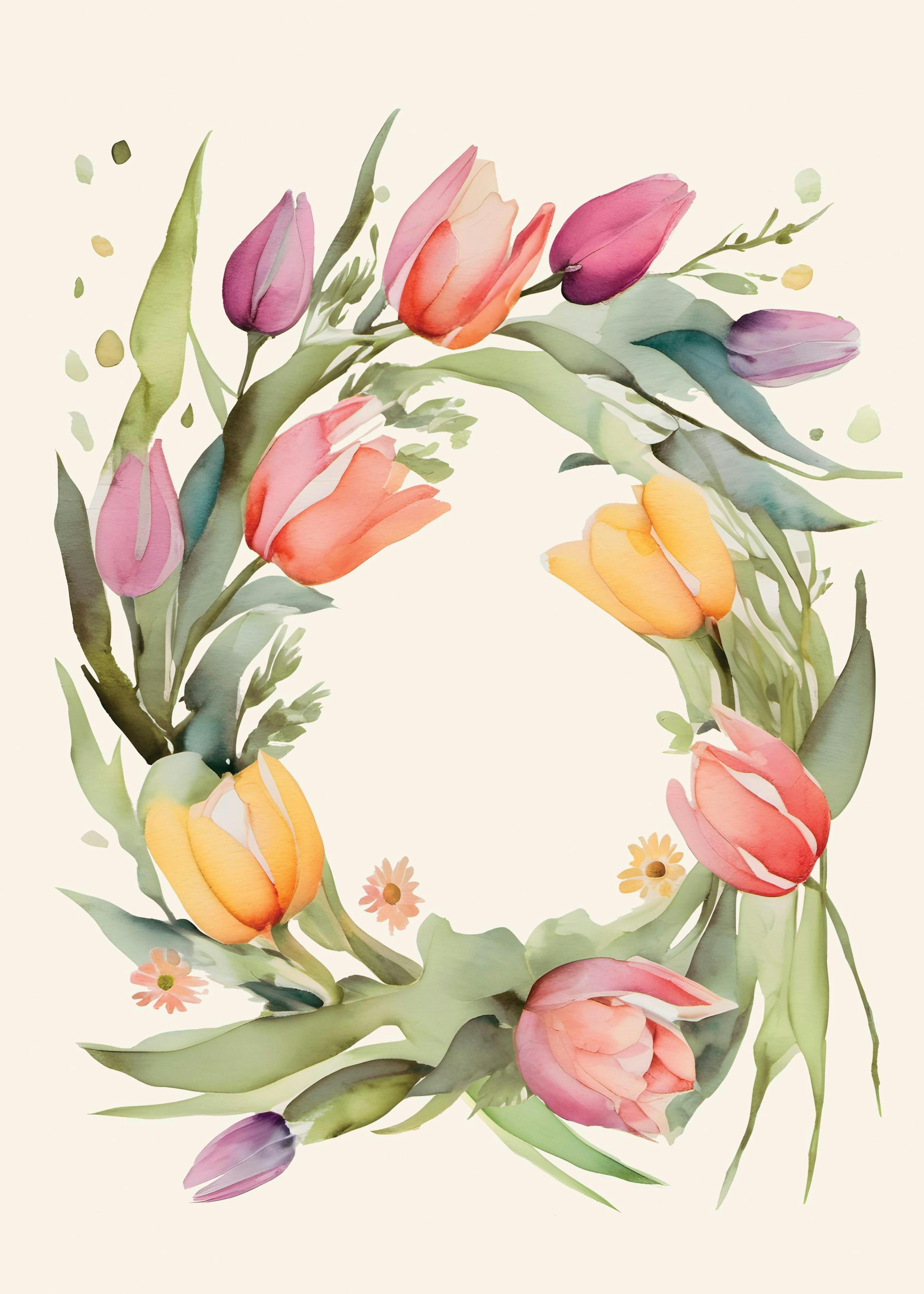 Tulipankrans Plakat 0