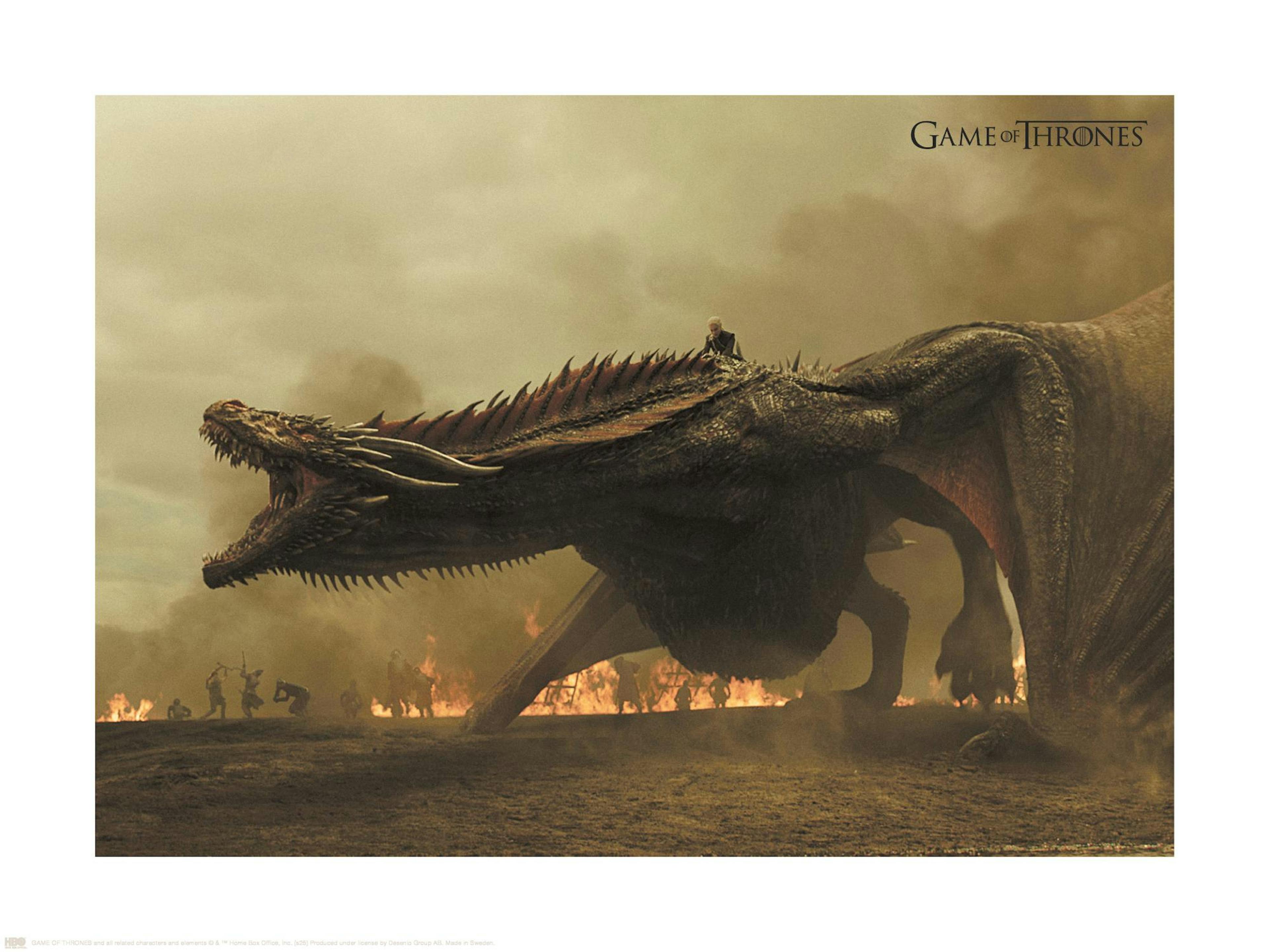 Game of Thrones™ - Drogon and Daenerys Poster thumbnail