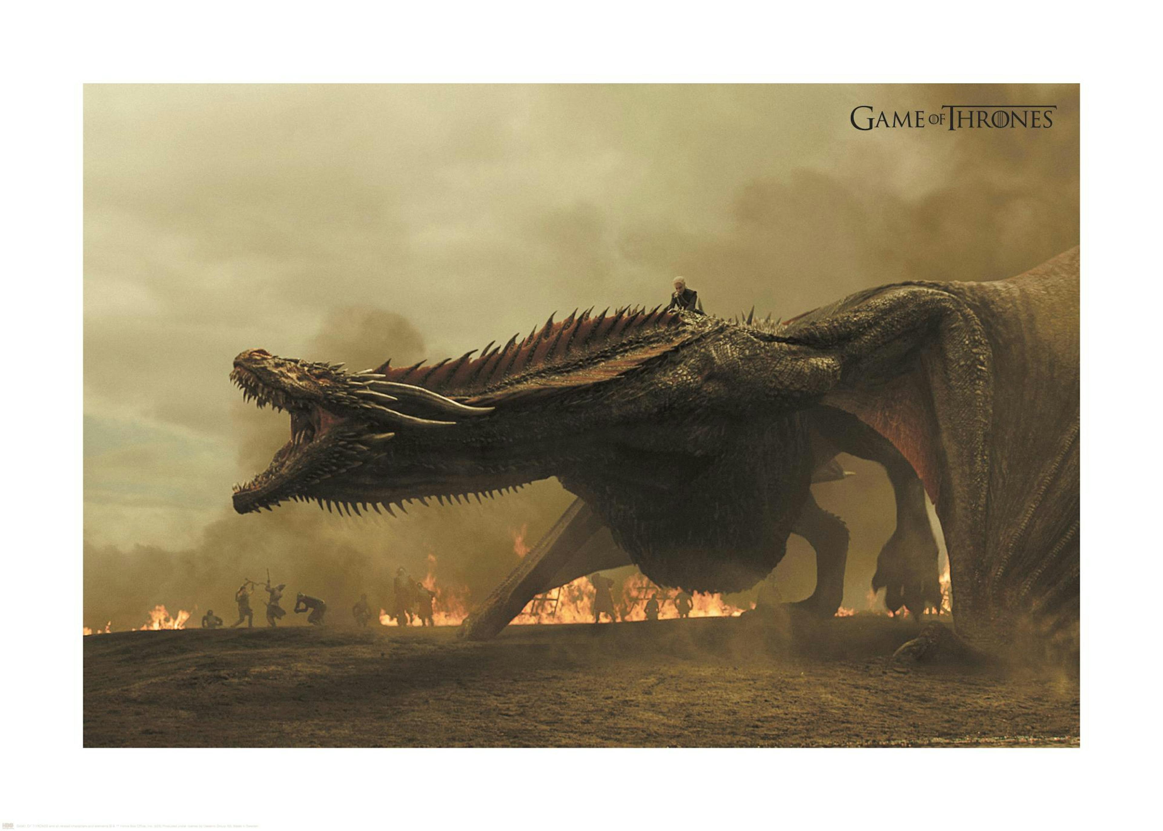Game of Thrones™ - Drogon and Daenerys Poster 0